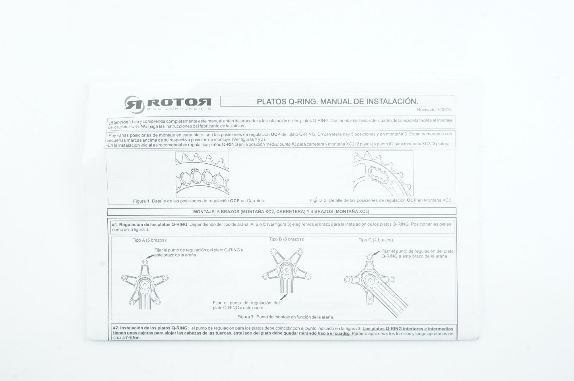 ROTOR 「ローター」 QRINGS 50-36T チェーンリング / 中目黒店