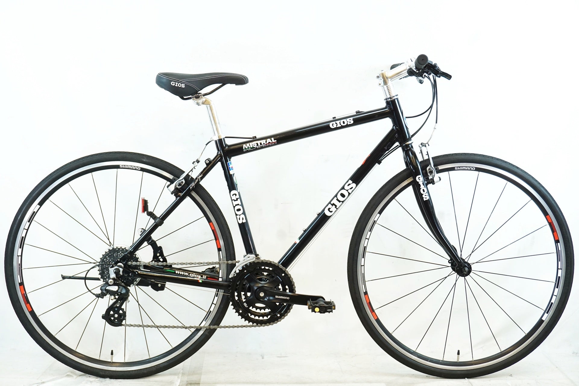 GIOS mistral black ※東京 引き取り限定 GIOS 「ジオス」 MISTRAL 2019年モデル クロスバイク / 有明ガーデン店