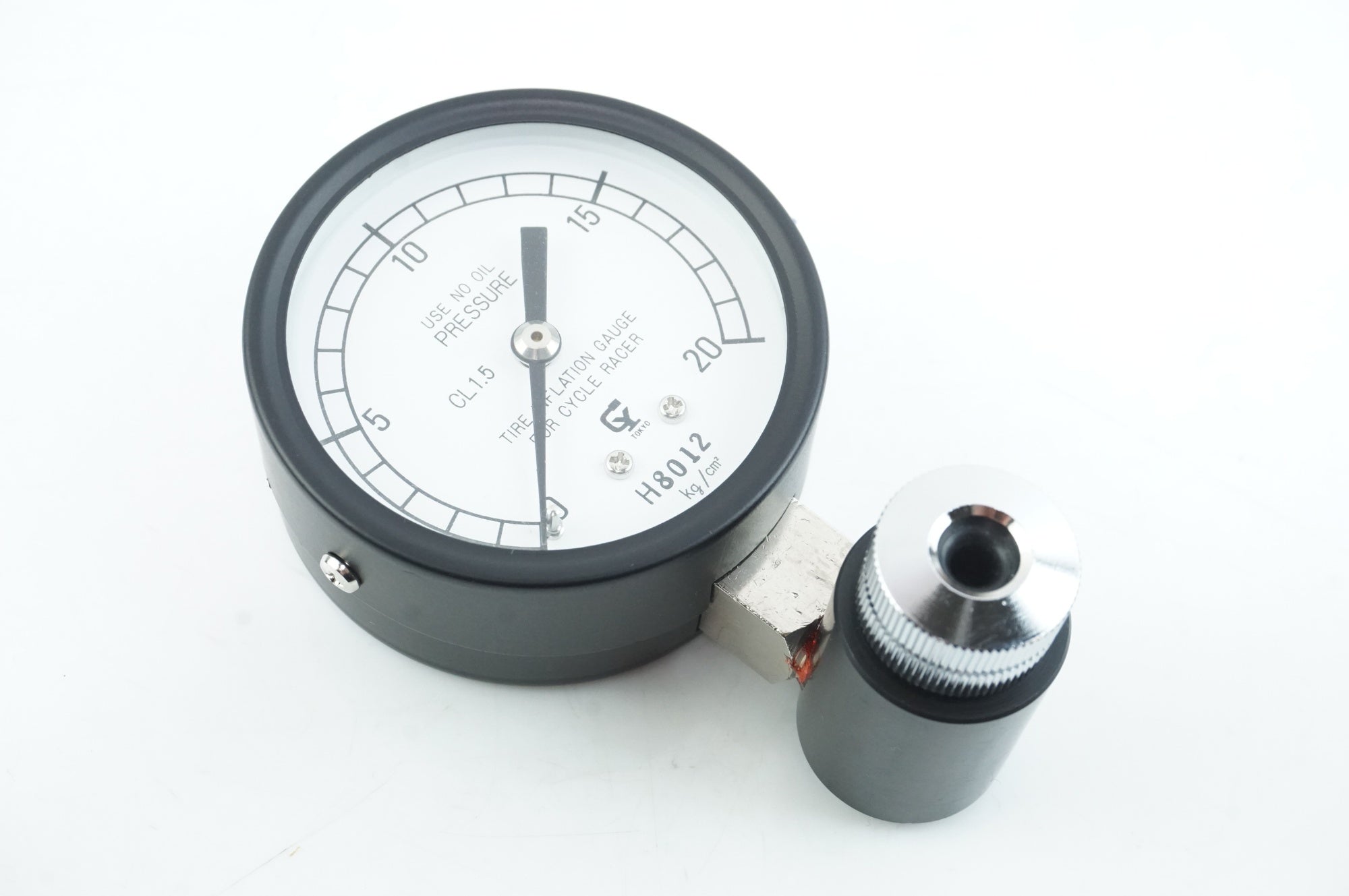 山崎計器製作所 「ヤマザキケイキセイサクジョ」 フレンチバルブ専用 空気圧ゲージ / 中目黒店