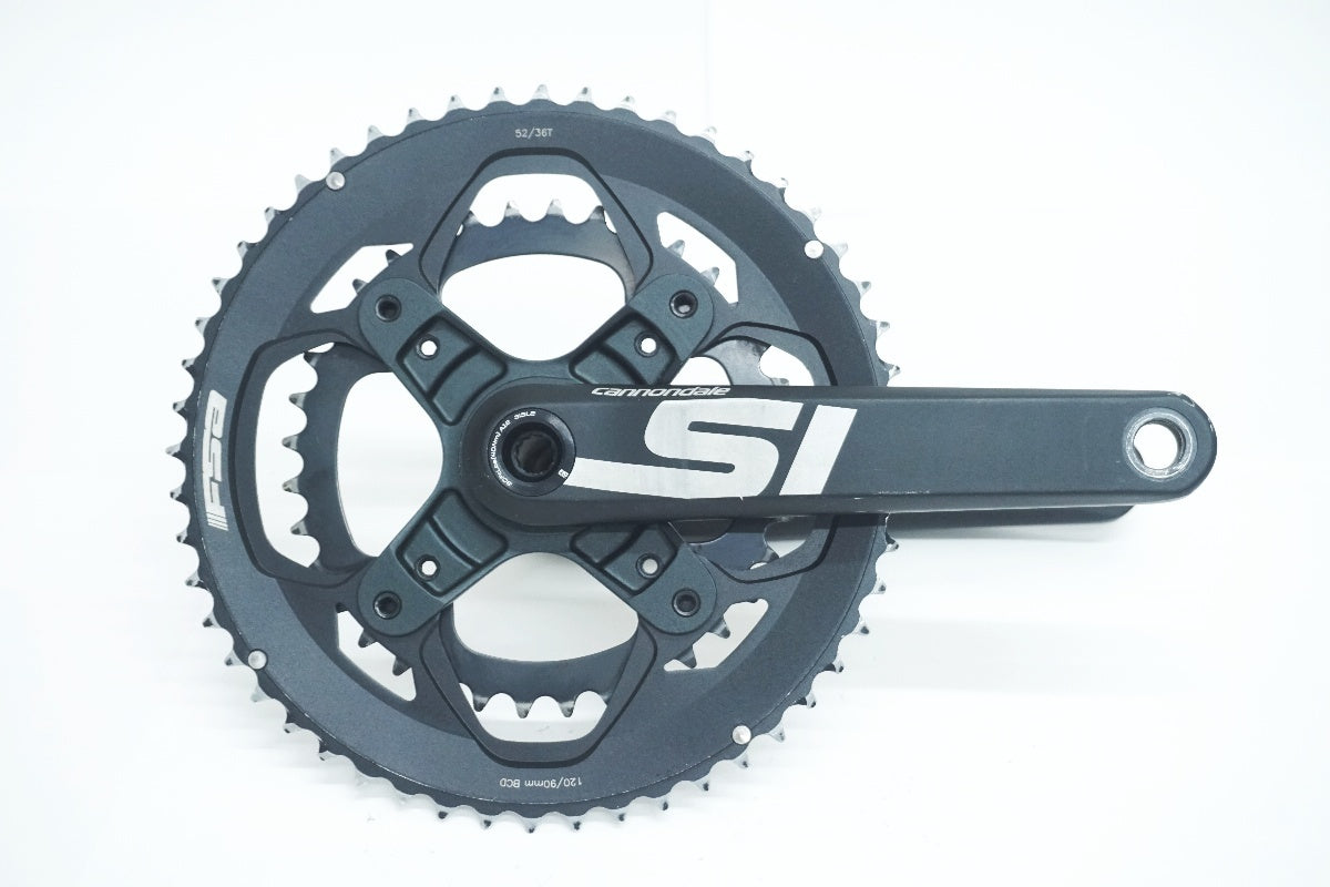 キャノンデール　SIクランク　172.5 未使用品 CANNONDALE 「キャノンデール」 SI 52-36T 172.5mm クランク / 大阪