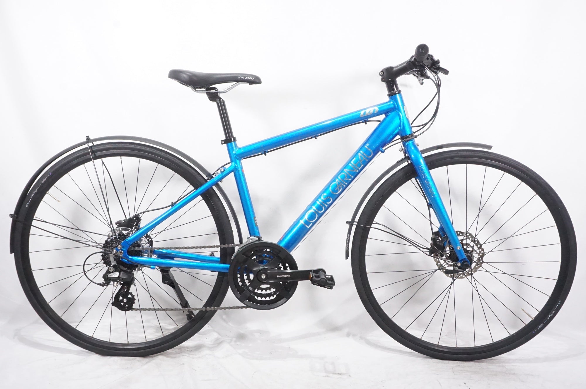 クロスバイク ルイガノセッター9.0 青 アルミフレーム LOUIS GARNEAU 「ルイガノ」 SETTER 9.0 DISC 2024年モデル クロス