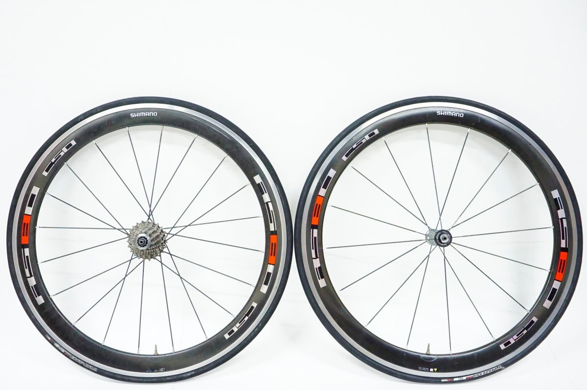SHIMANO WH-RS80 C50-CLカーボン/アルミホイール SHIMANO 「シマノ」 WH-RS80-C50-CL シマノ10速 ホイールセット