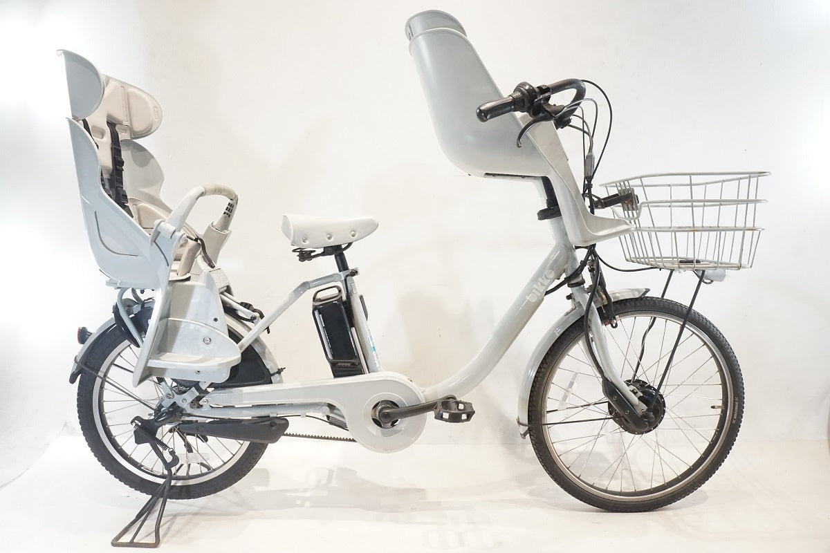 ブリヂストン bikke MOB dd BM0B40 24-20型6AH LED 24/20型 電動アシスト自転車 bikke MOB dd（E.XBKダークグレー/内装3段