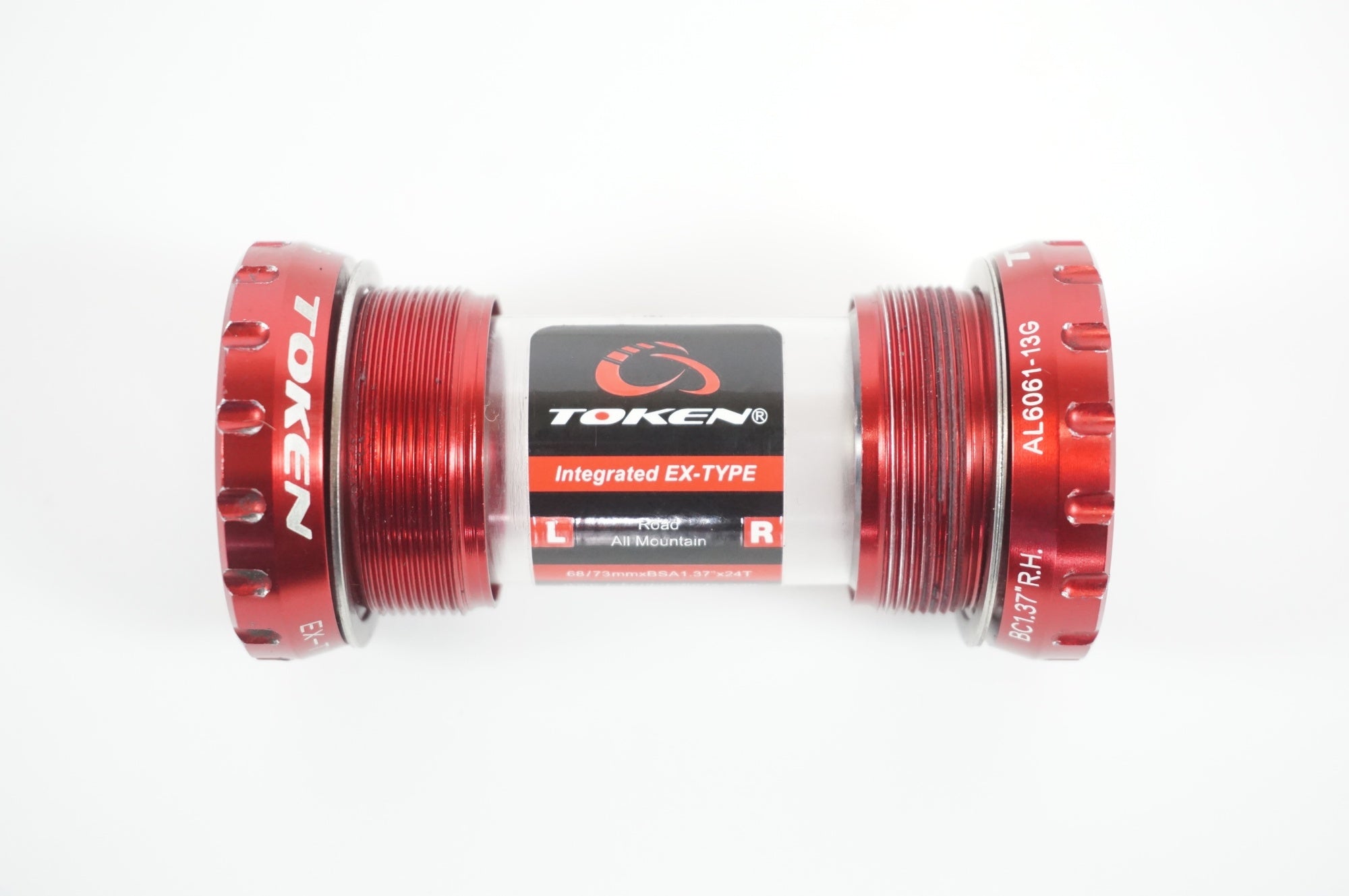 TOKEN TK877TBT-Red ボトムブラケット TOKEN 「トーケン」 TK877TBT ボトムブラケット / 宇都宮店 ｜ バイチャリ