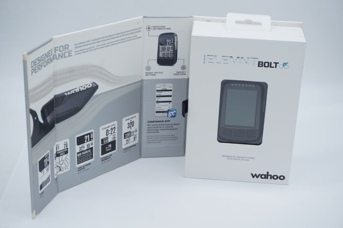 WAHOO 「ワフー」 ELEMENT BOLT サイクルコンピューター / 滋賀大津店