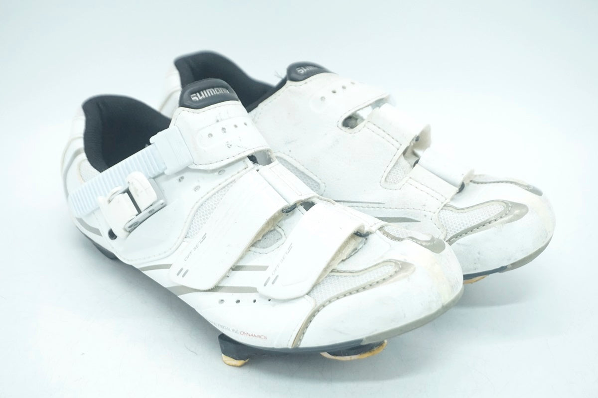 SHIMANO WR42 ロードバイク シューズ ホワイト 23.8cm : SHIMANO(シマノ) RC9(RC902WW01) サイズ:36(22.5cm