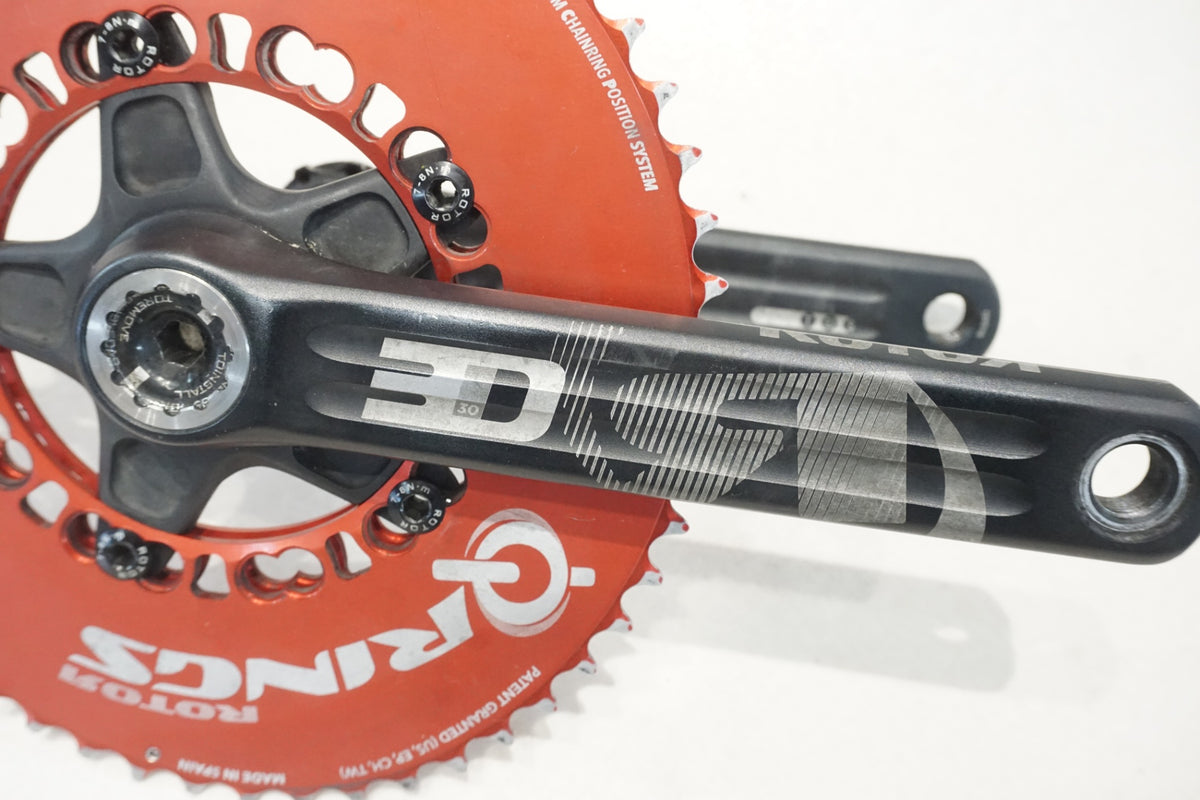 ROTOR 「ローター」 QRINGS 3D 52-36T 175mm クランクセット / 横浜戸塚店