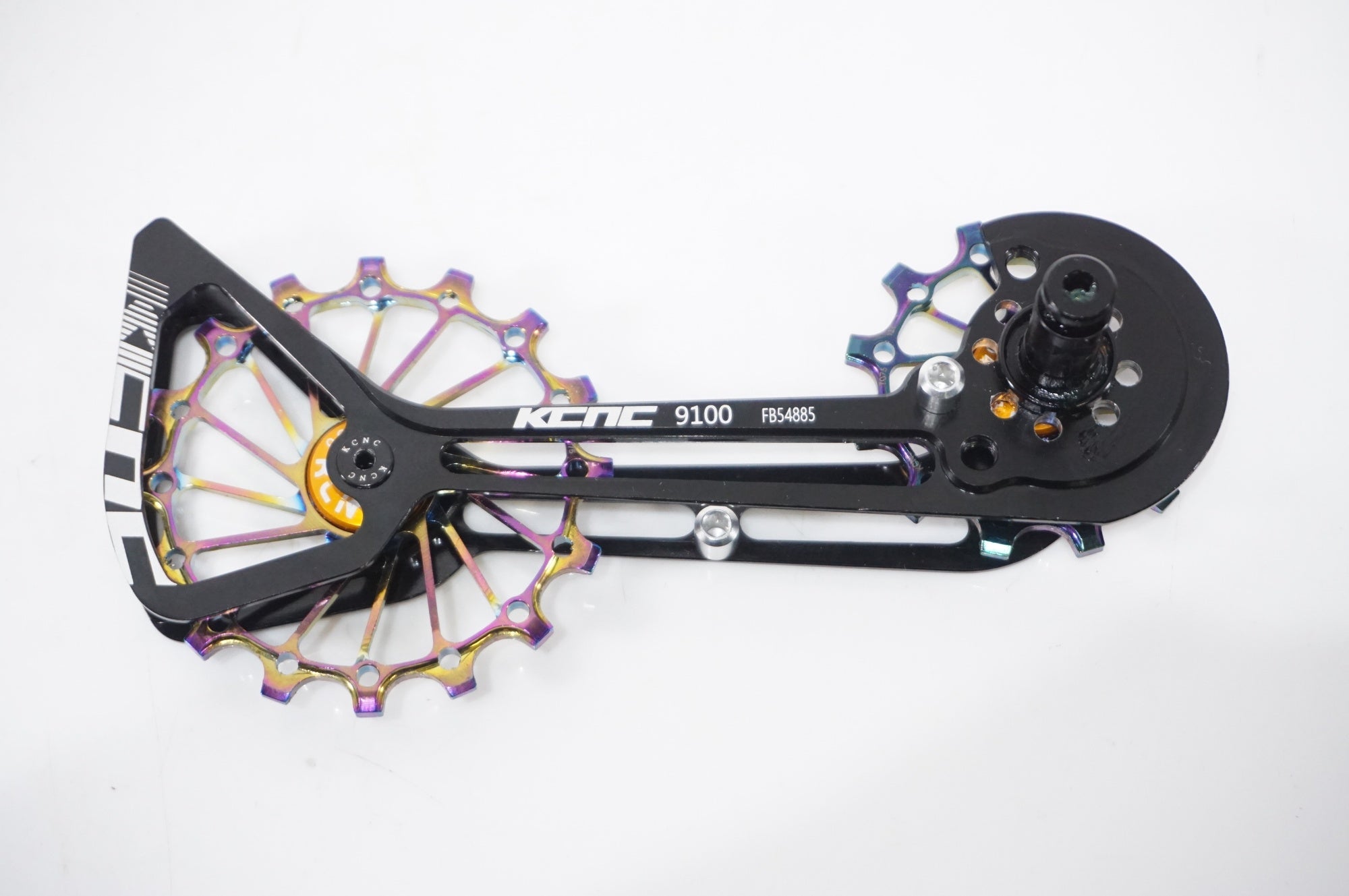 KCNC 9100 プーリー 黒/赤　12t　16t KCNC 「ケーシーエヌシー」 BIG JOCKEY WHEEL SYSTEM 9100 ビッグ パーツ
