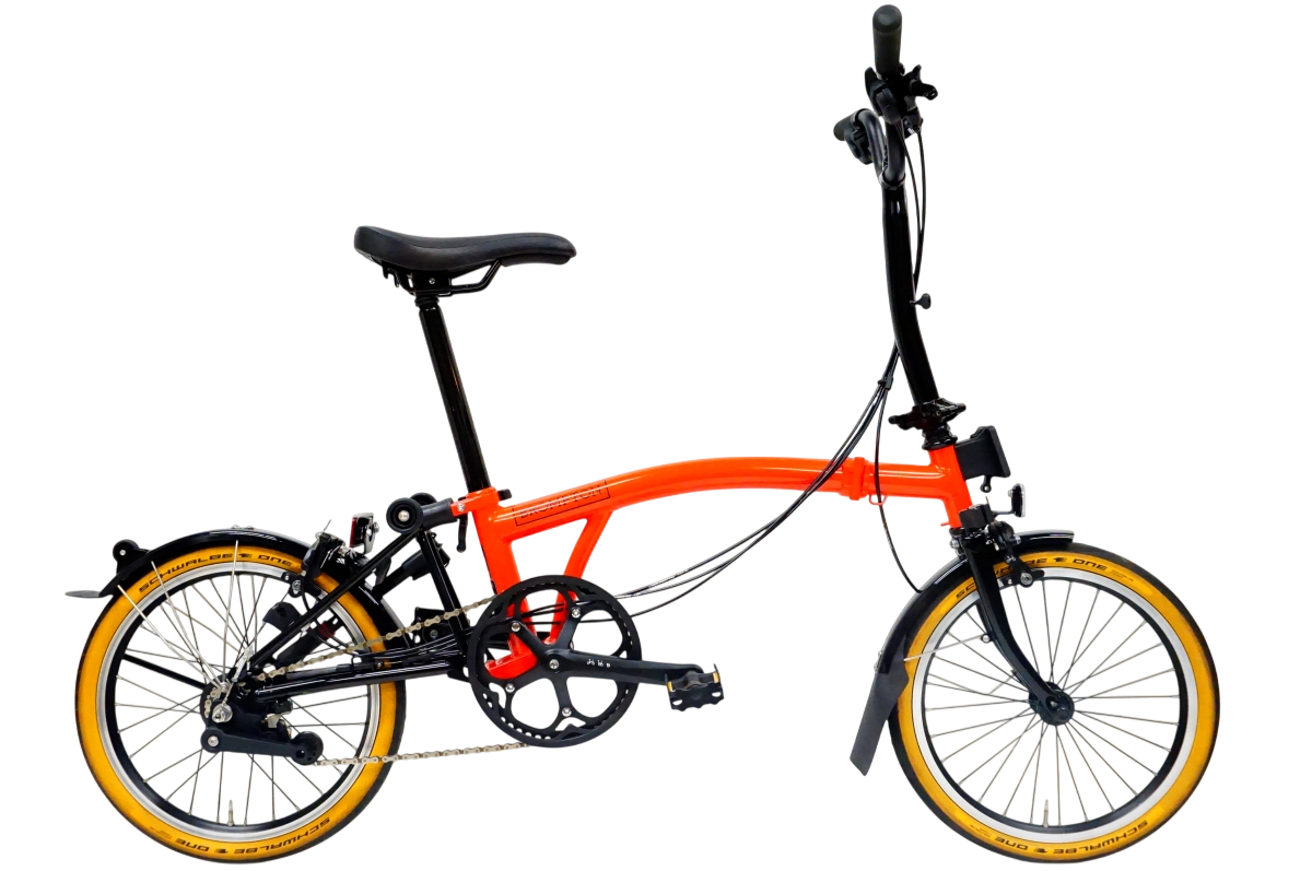 BROMPTON 「ブロンプトン」 M6L 2019年モデル 16インチ 折り畳み自転車 BROMPTON 「ブロンプトン」 BLACK EDITION M6L ROCKET RED 16インチ