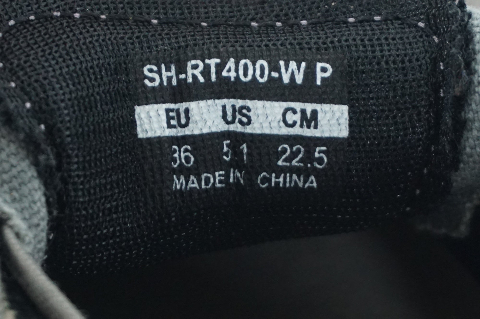 SHIMANO 「シマノ」 RT4 SH-RT400 WP 22.5cm シューズ / 阪急塚口店