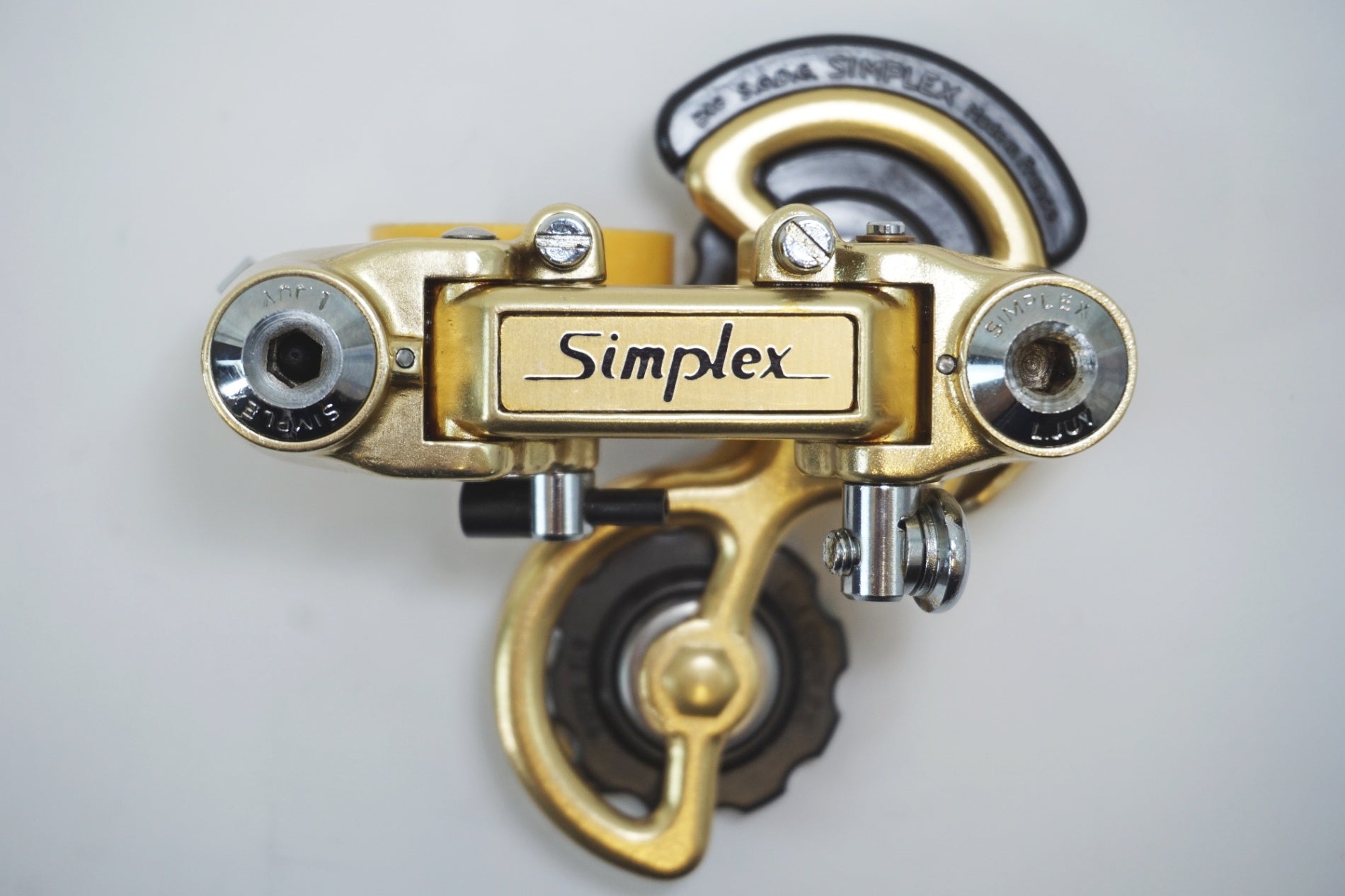 Simplexサンプレックス　自転車リア変速機 SIMPLEX 「サンプレックス」 SLJ 5000 GOLD リアディレイラー / 有明