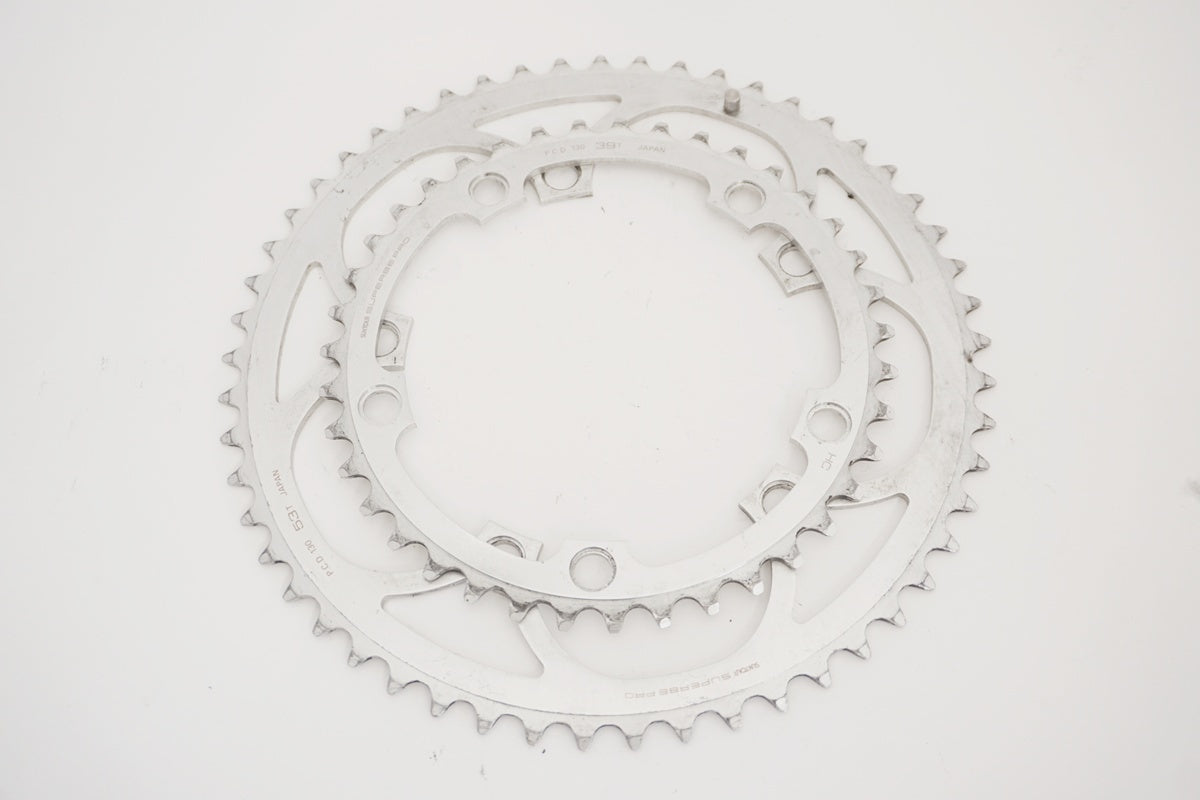 チェーンリング チタン製 53×39 PCD130 SUNTOUR 「サンツアー」 53-39T PCD130 チェーンリング / 京都