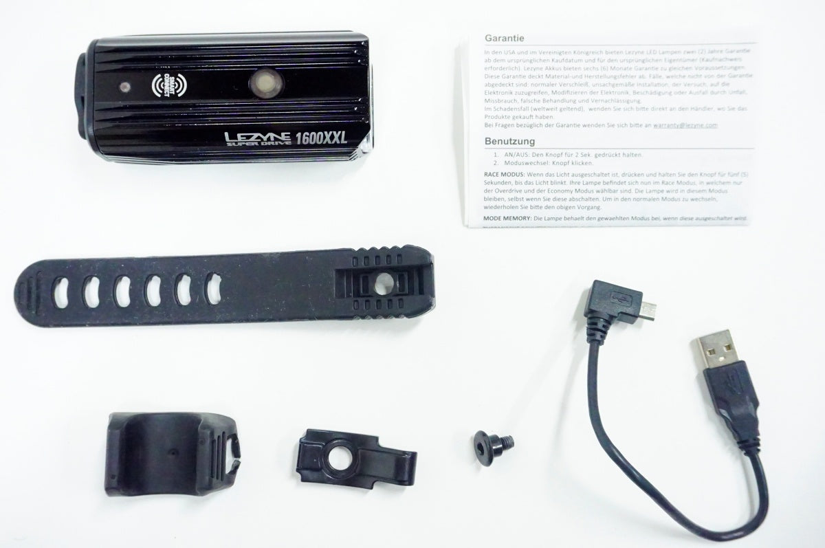 LEZYNE 「レザイン」 SUPER DRIVE 1600XXL フロントライト