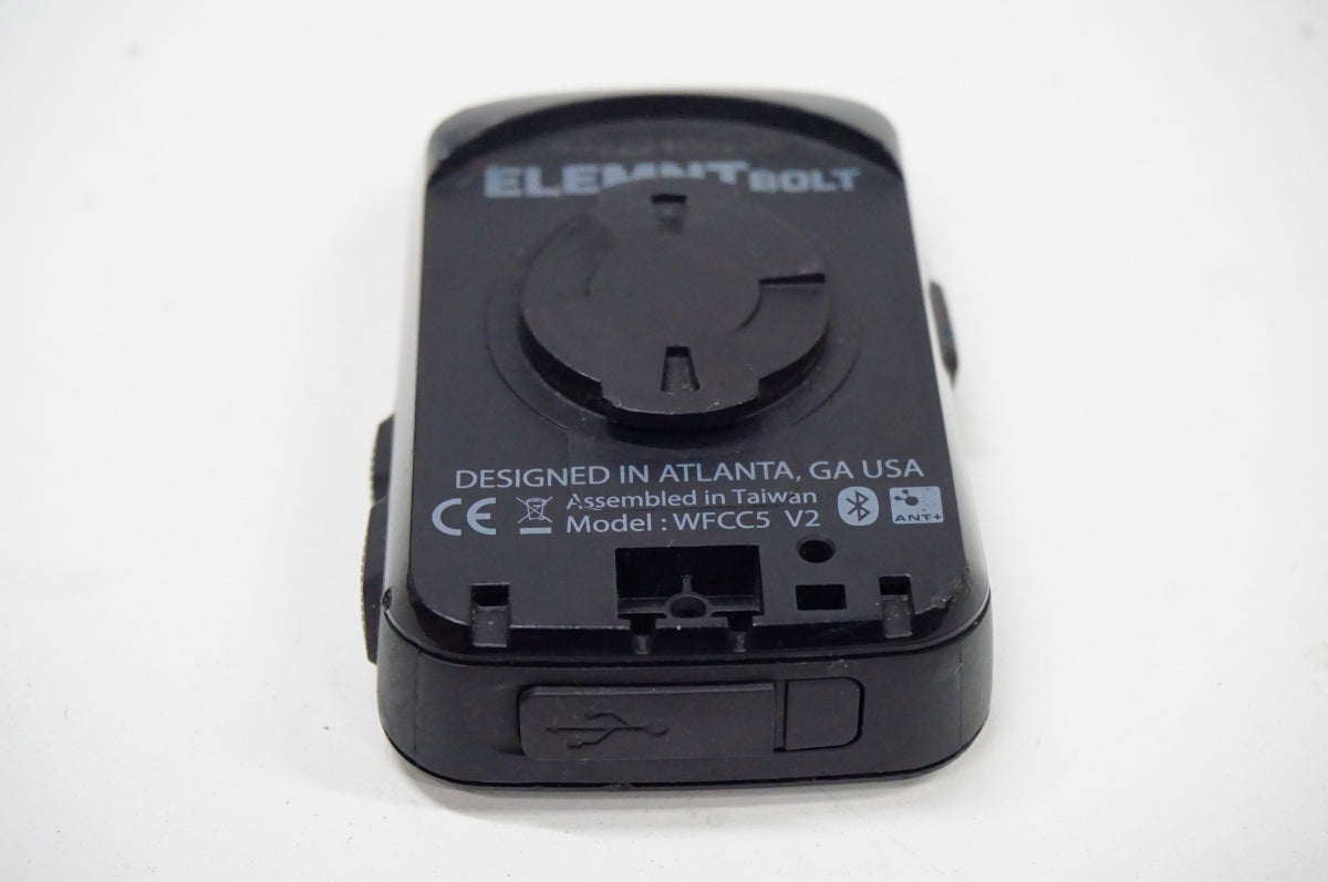 WAHOO 「ワフー」 ELEMNT BOLT V2 WFCC5 サイクルコンピューター / 名古屋大須店