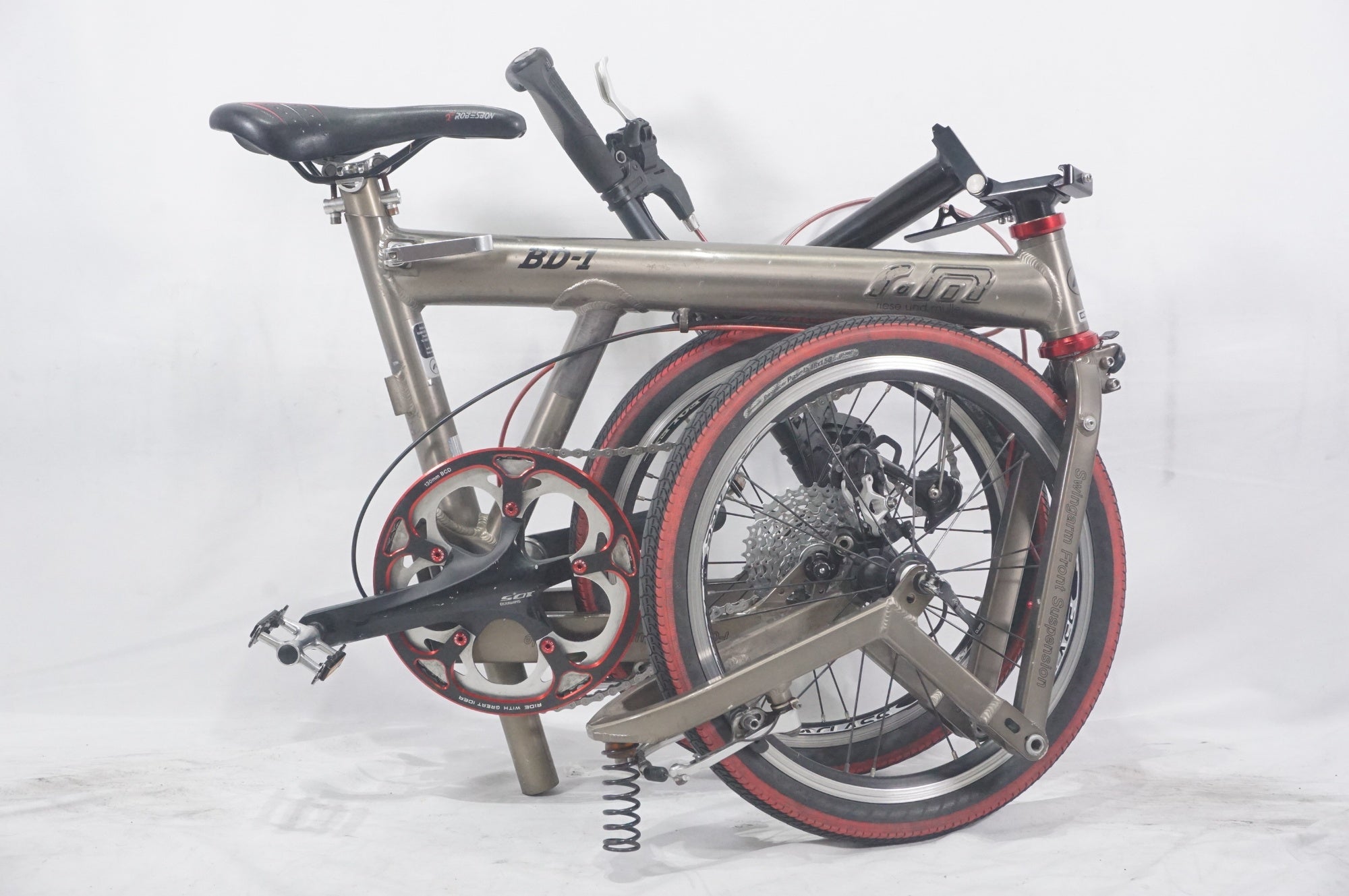 R&M 「ライズアンドミューラー」 BD-1 カスタム 2005年モデル 18インチ 折り畳み自転車 / バイチャリ浦和ベース