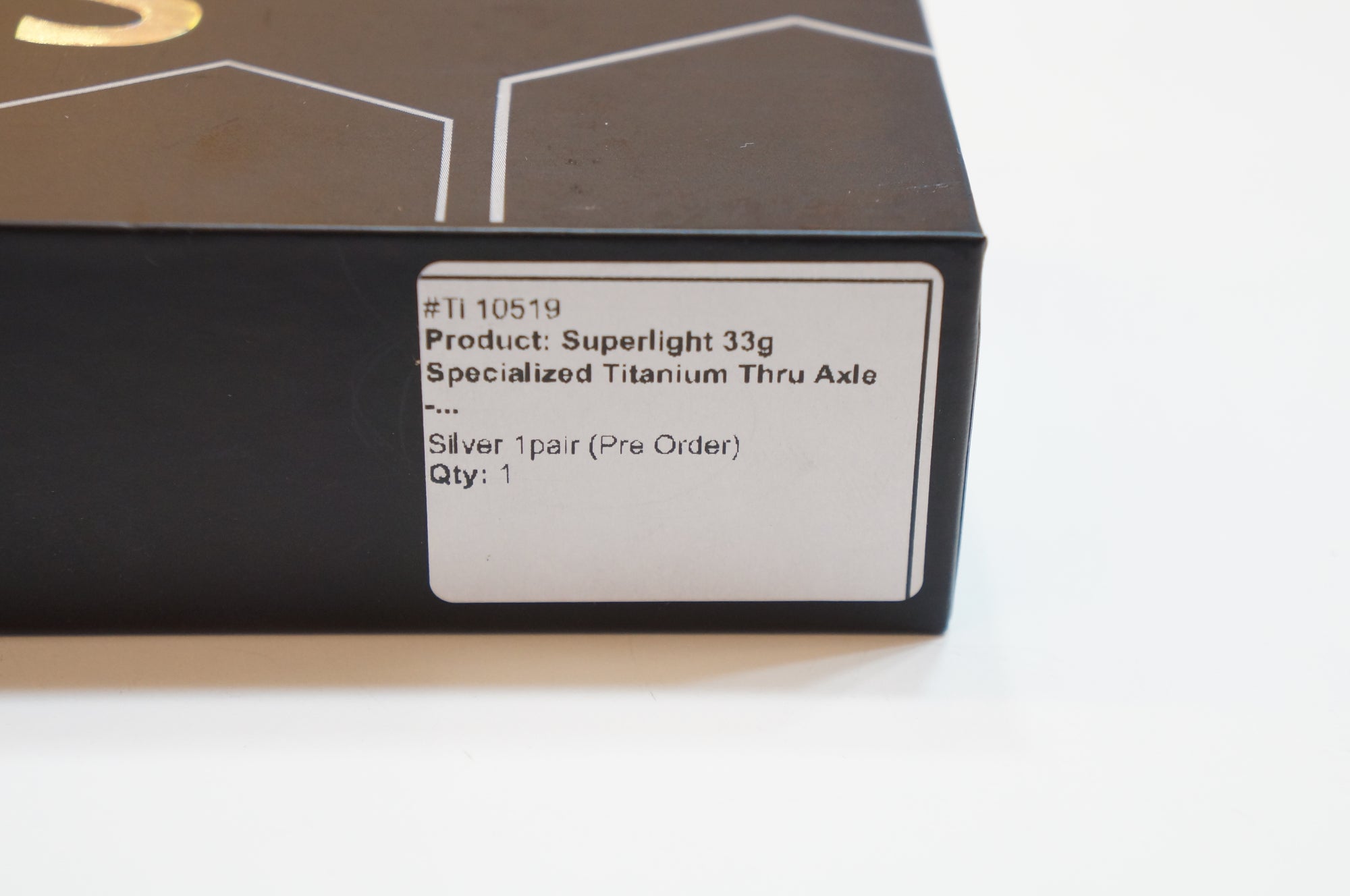 Ti-PARTS TITANIUM 「ティーアイパーツ チタニウム」 SPECIALIZED 118/162mm チタニウム スルーアクスル / バイチャリ浦和ベース