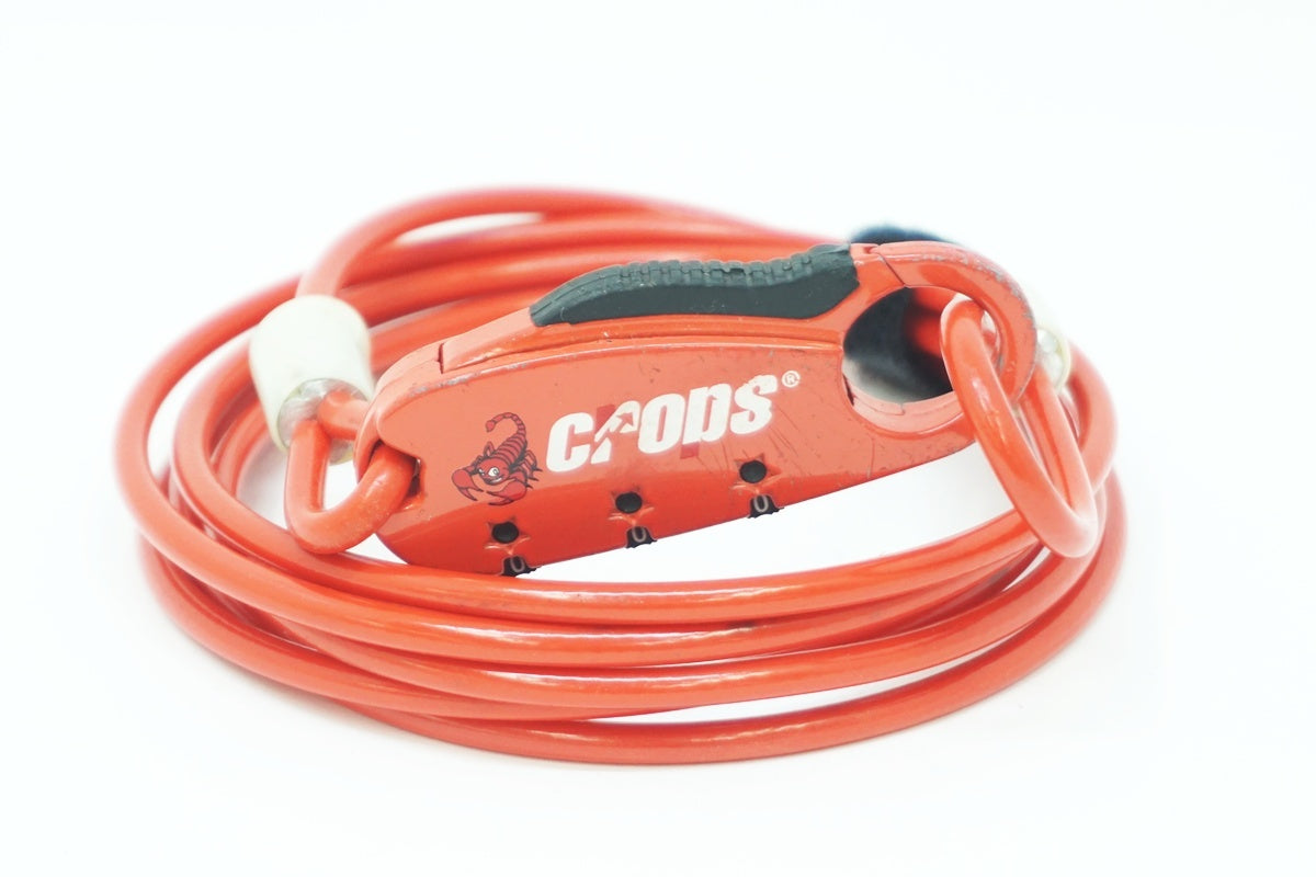 CROPS 「クロップス」ダイヤル式 ワイヤーロック / 大阪美原北インター