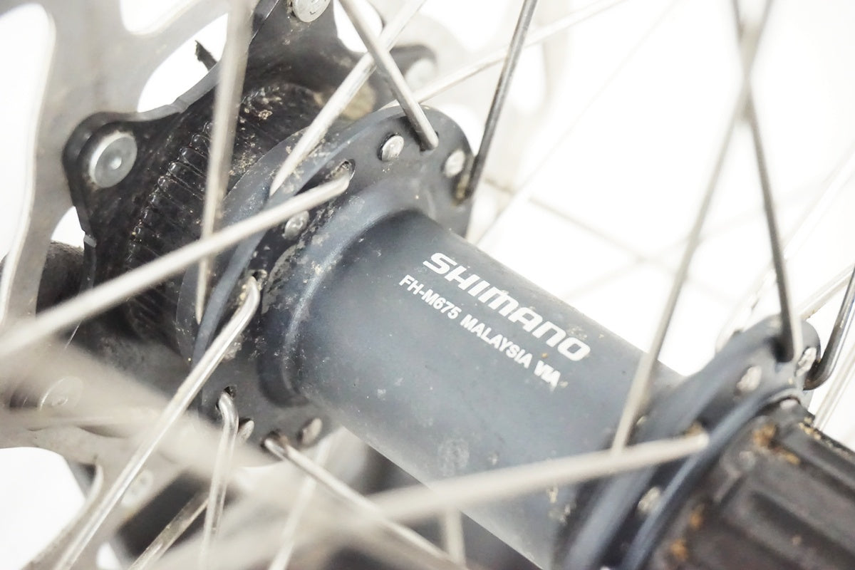 VELOCITY 「ベロシティ-」 AILERON リム SHIMANO FHHB-M675 ハブ シマノ 8-9速 ホイールセット / 奈良店