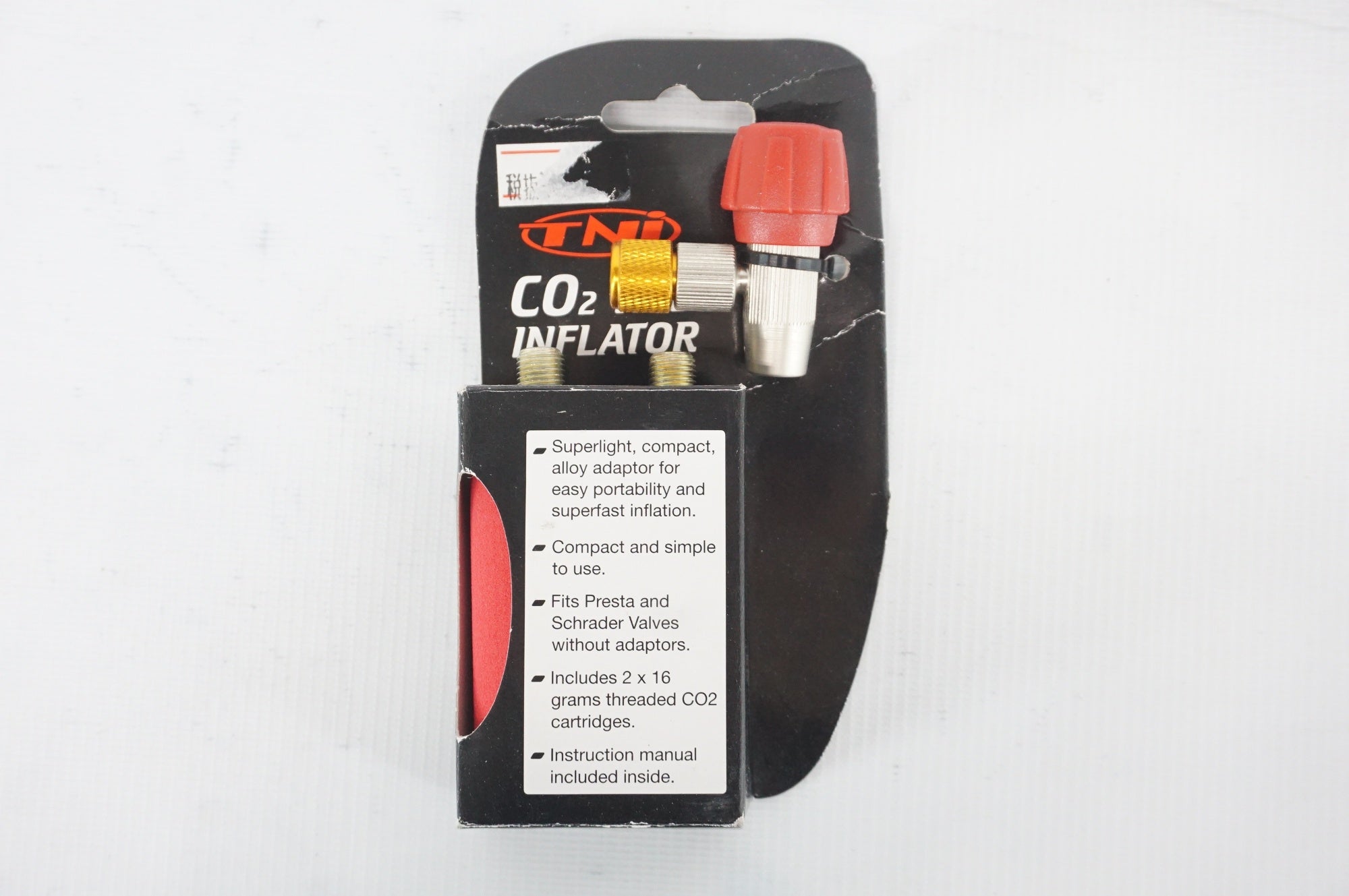 TNI 「ティーエヌアイ」 CO2 タイヤインフレーター / 阪急塚口店