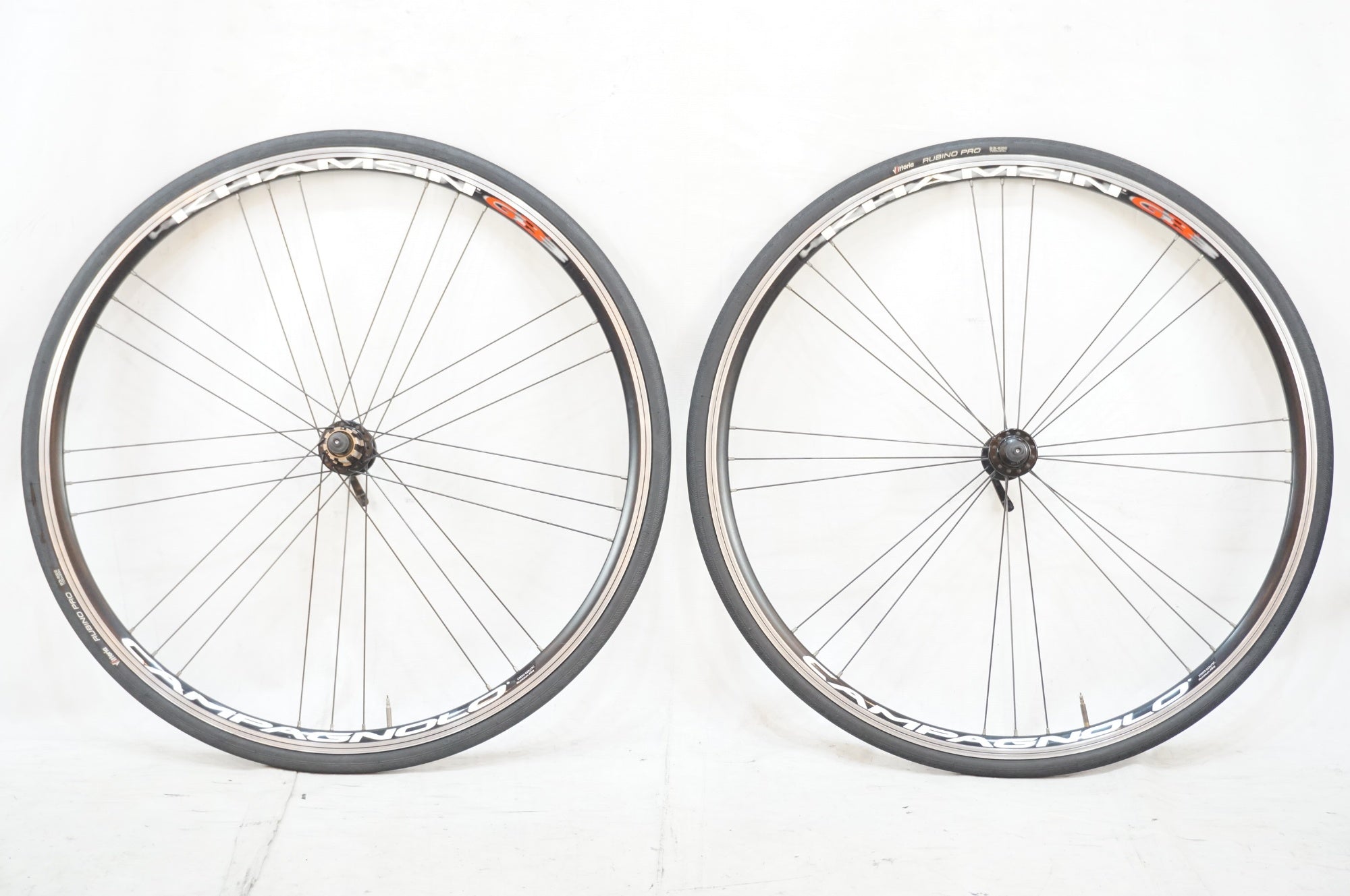値下げ】Campagnolo KHAMSIN ロードバイク ホイール 前後セット CAMPAGNOLO 「カンパニョーロ」 KHAMSIN G3 カンパフリー ホイール