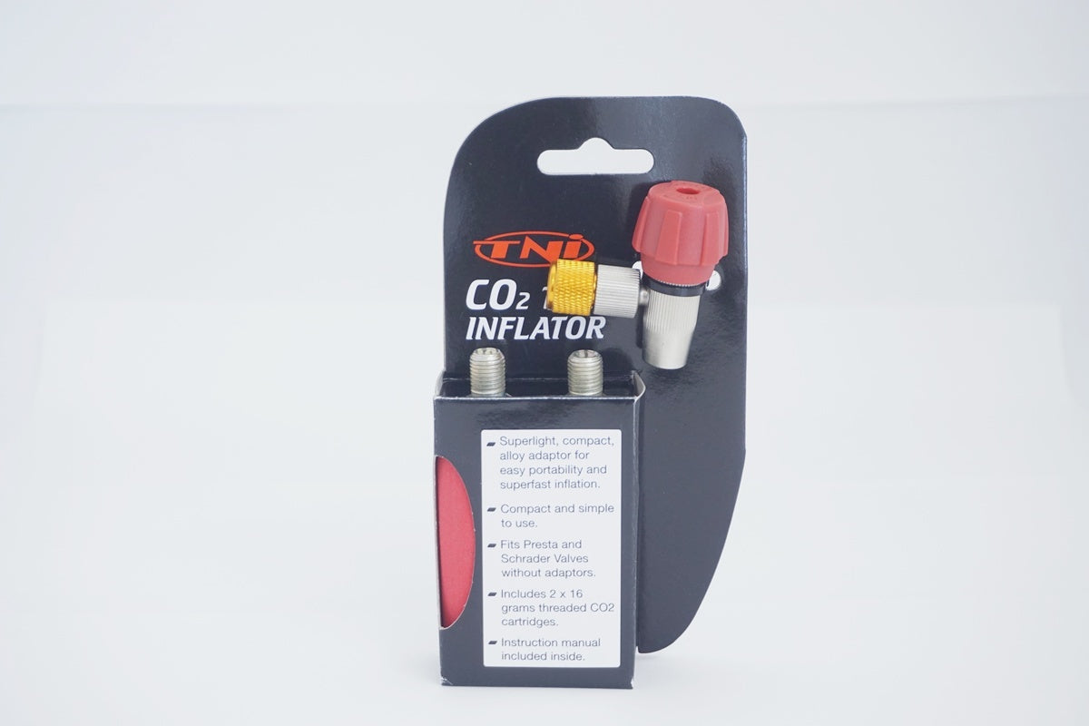 TNI 「ティーエヌアイ」 CO2 TIRE INFLATOR 携帯ポンプ / 京都八幡店