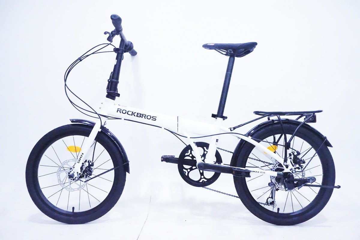 ROCKBROS「ロックブロス」 SKN-20 2026年モデル 20インチ 折り畳み自転車 白/ 京都西院店