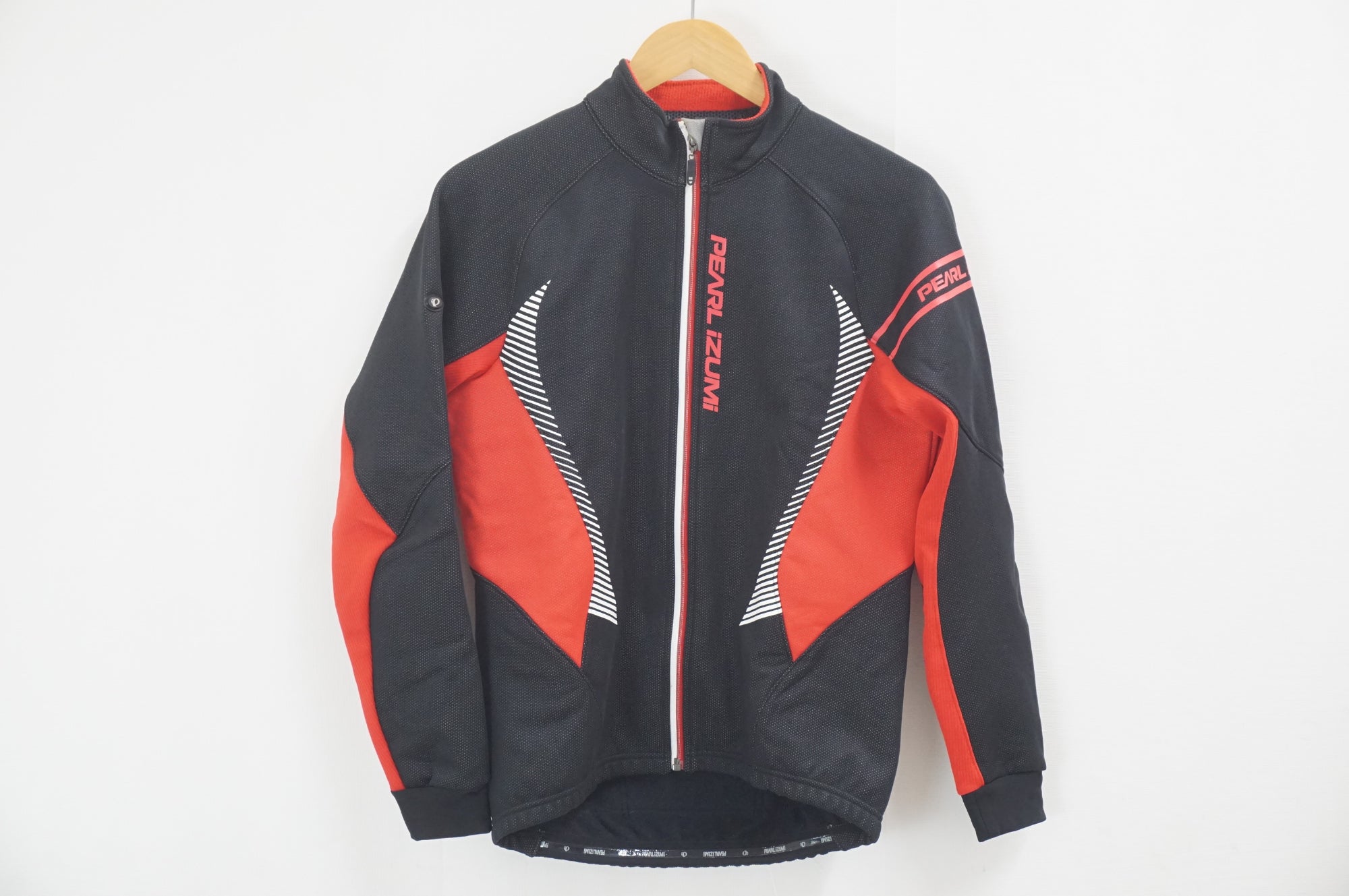 PEARL IZUMI サイクルジャケット Mサイズ 黒/白/赤 3500-BL_6_back-422x422.jpg