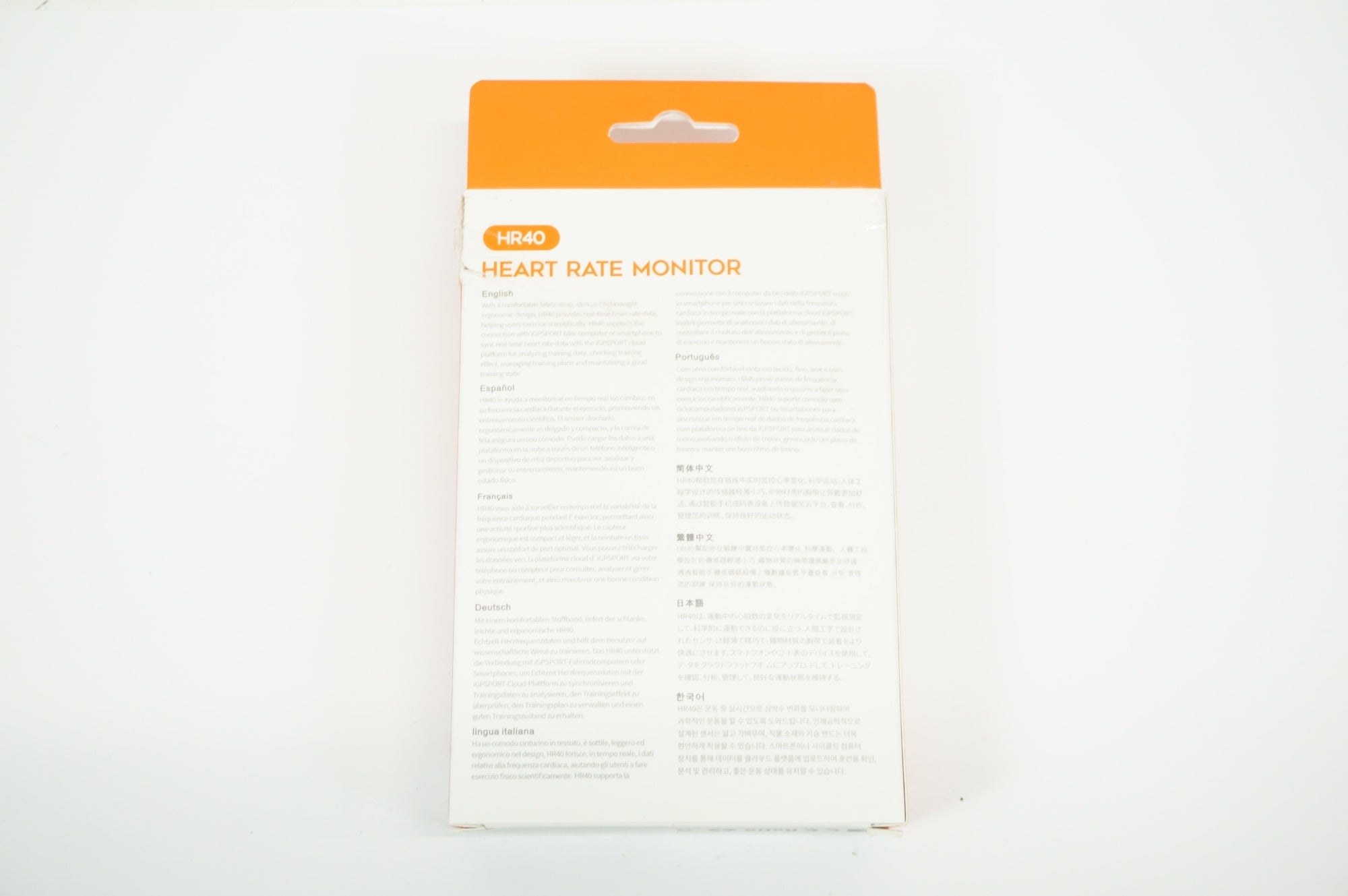 IGPSPORT 「アイジースポーツ」 HR40 ハートレートセンサー / 宇都宮店