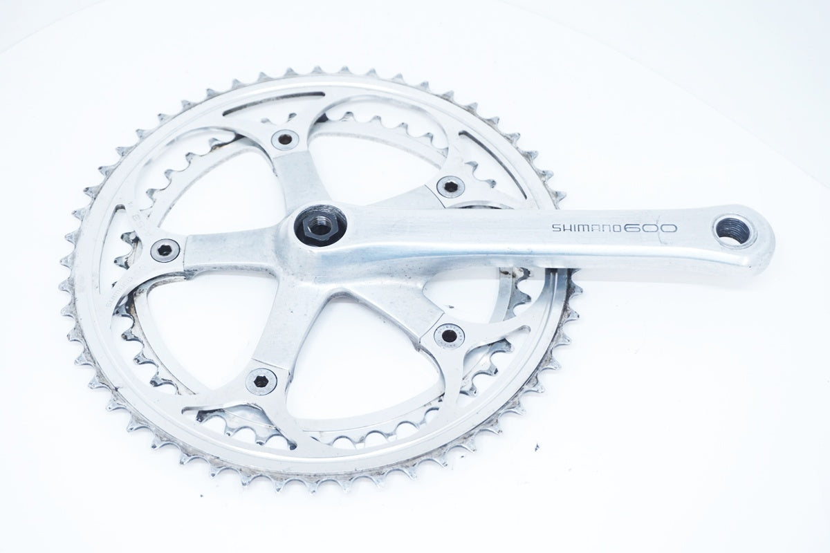 グランドホールセール SHIMANO 「シマノ」 600 FC-6207 右のみ 53-42T 165mm クランク パーツ