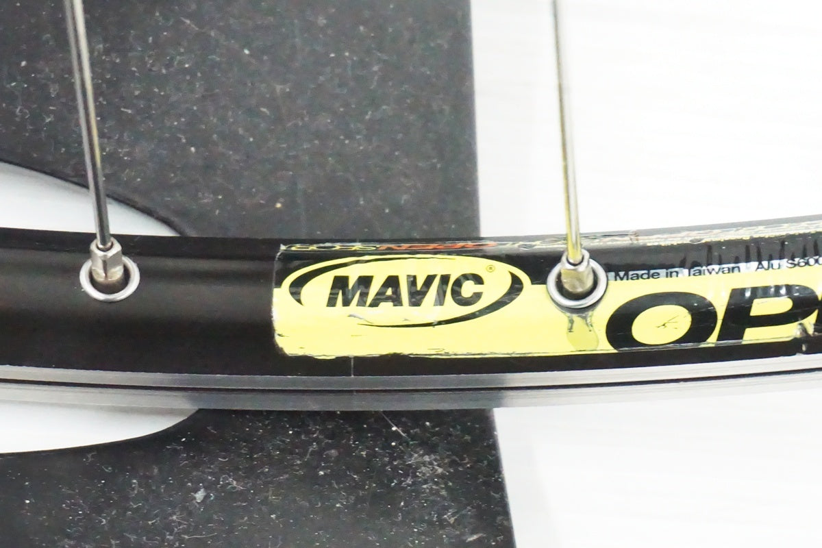 ジャンク MAVIC 「マビック」 OPENPRO リム SHIMANO HB FH6600ハブ シマノ 8-9速 ホイールセット / 奈良店