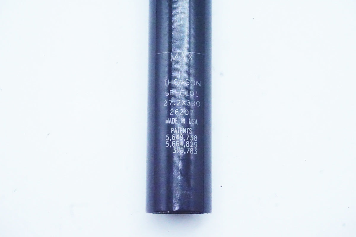 THOMSON「トムソン」 ELITE SP-E101 φ27.2 300mm シートポスト/ 京都西院店