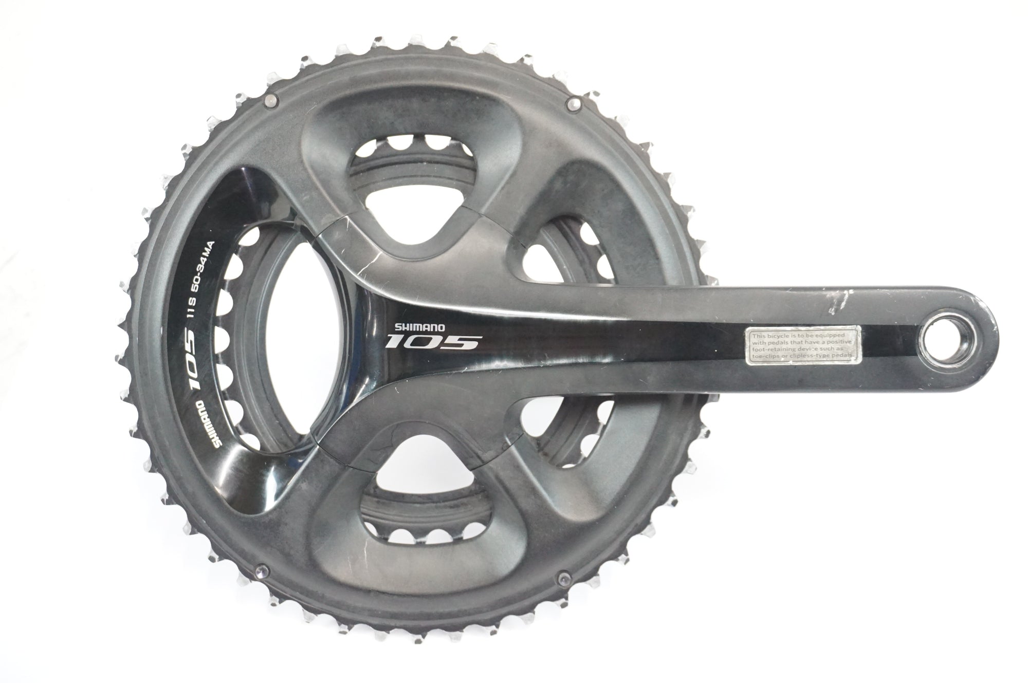 SHIMANO 105 FC-5800 クランクセット 170mm 50−34 SHIMANO 「シマノ」 105 FC-5800 50-34T 170mm クランク / 宇都宮店