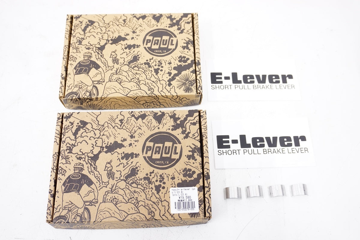 PAUL「ポール」 E-LEVER レバー NITTO 80 NJS φ25.4 80mm 350mm ステム ハンドルセット / 浜松店