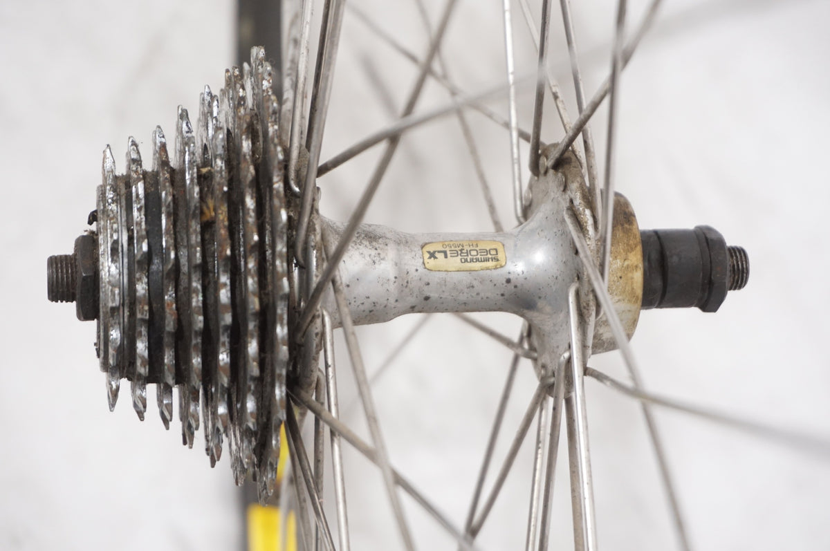 SHIMANO 「シマノ」 DEORE LX FH-M550 + MAVIC M231CD シマノ7速 ホイールセット / AKIBA店