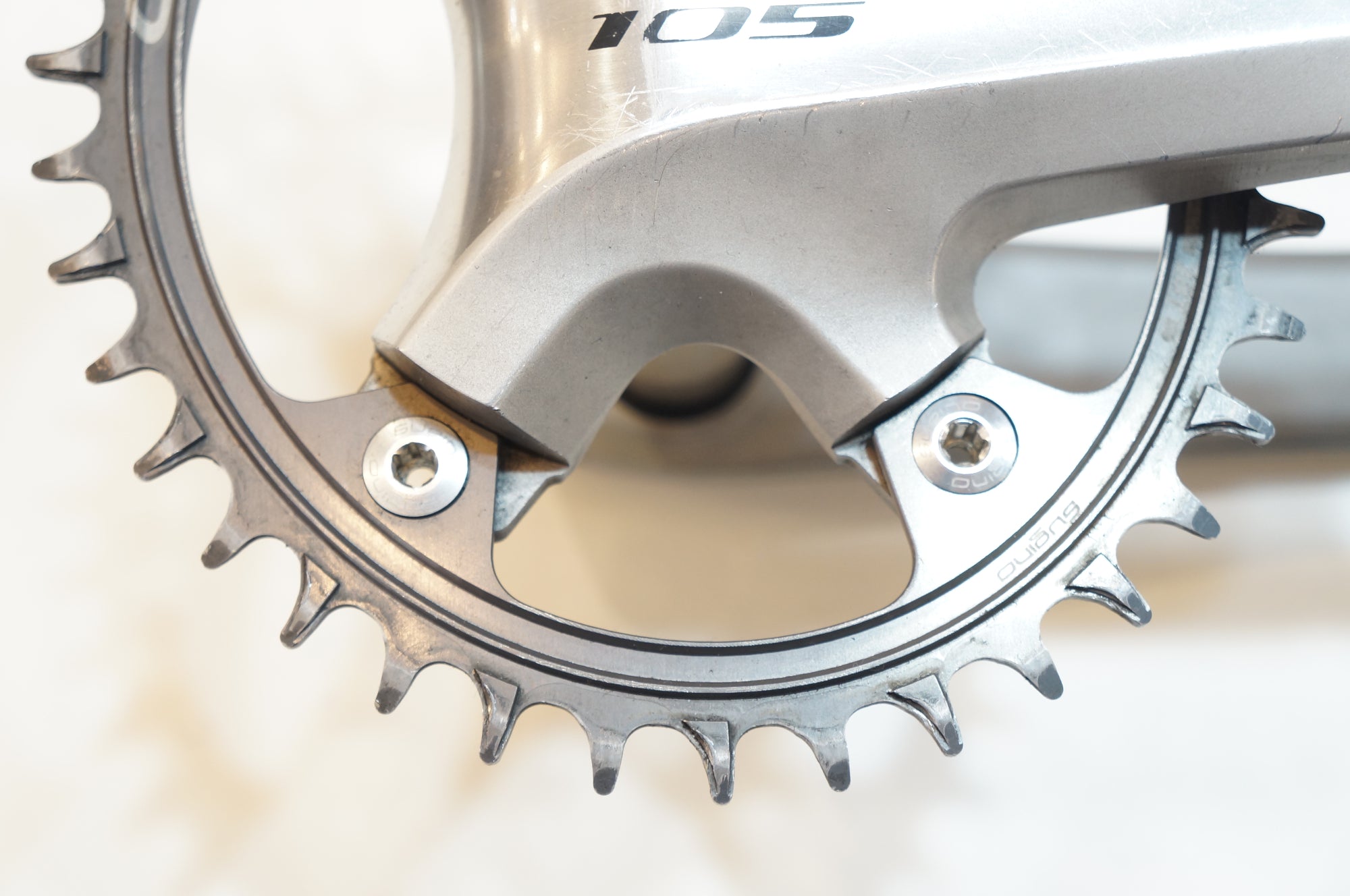 SHIMANO 「シマノ」 105 FC-5800 165mm 38T クランク / バイチャリ浦和ベース