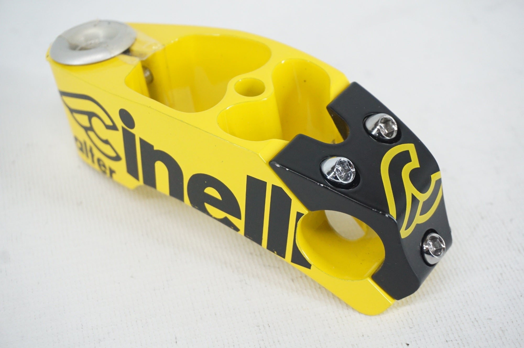 cinelli alter チネリ アルター ステム イエロー CINELLI 「チネリ」 ALTER Φ25.4 100mm ステム / 阪急塚口店
