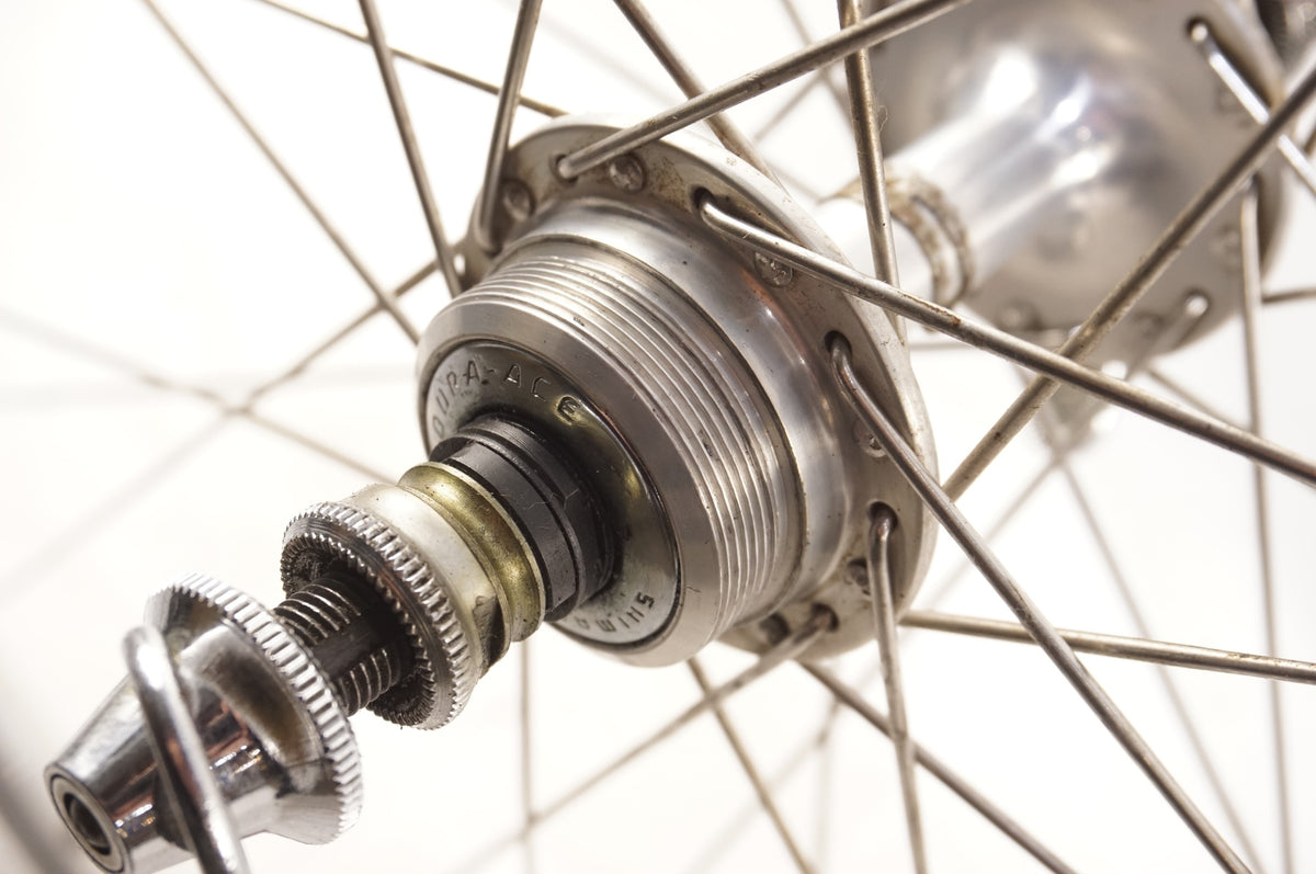 SHIMANO 「シマノ」 DURA-ACE HS-731,831(HA-100) / SUPER CHAMPION ARC-EN-CIEL ボスフリー ホイールセット / 中目黒店