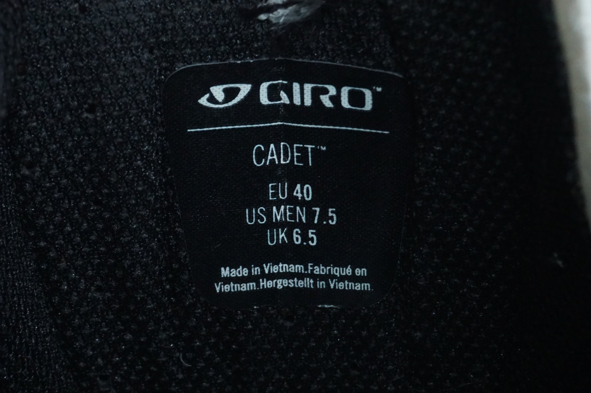 GIRO 「ジロ」 CADET EU40 シューズ / 大宮店