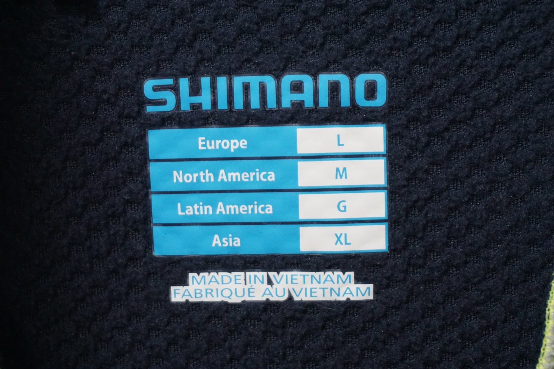 SHIMANO 「シマノ」 XLサイズ サイクルジャケット / 奈良店