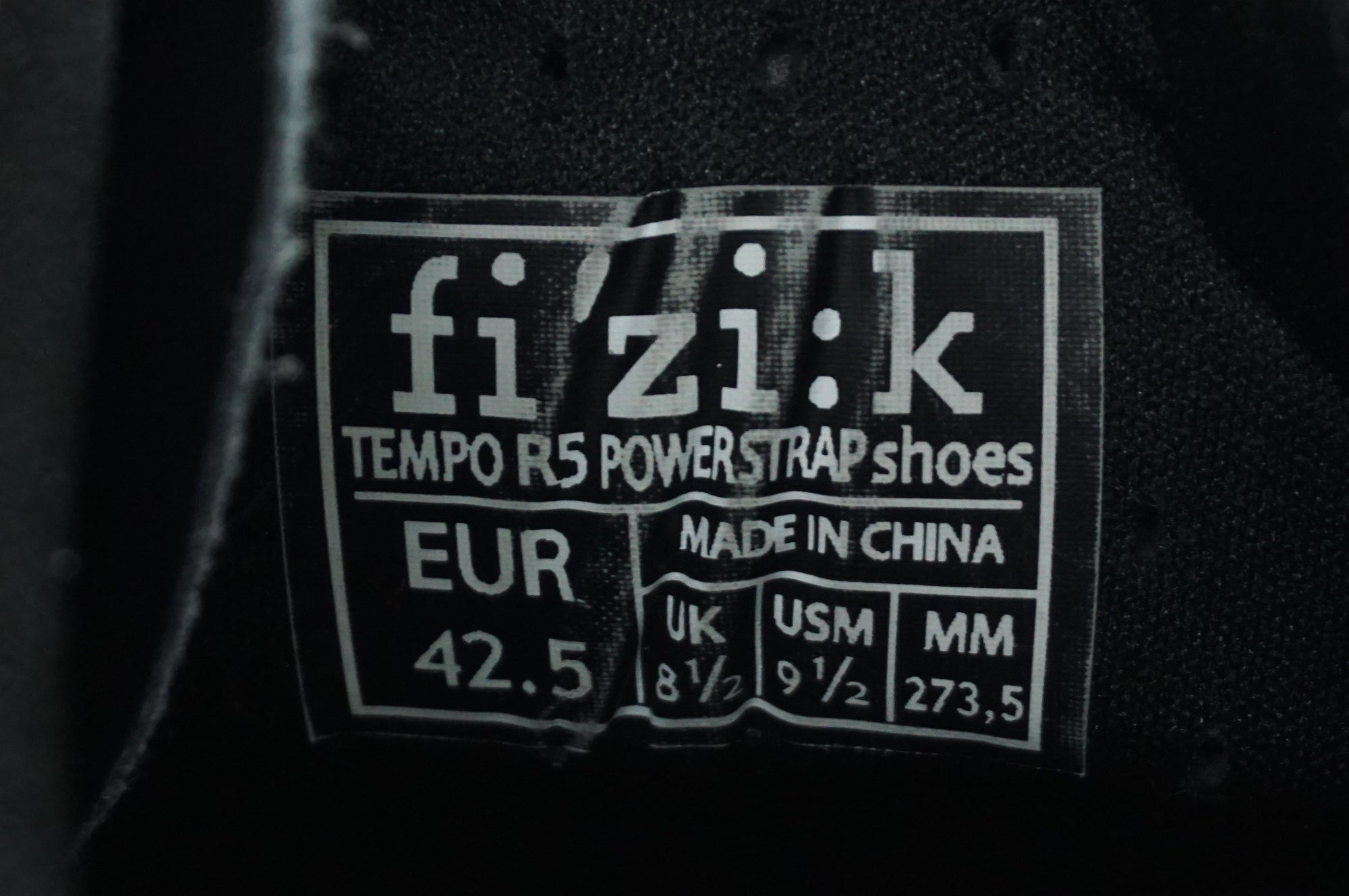 FIZIK 「フィジーク」 TEMPO R5 POWER STRAP 27.35cm シューズ / 阪急塚口店
