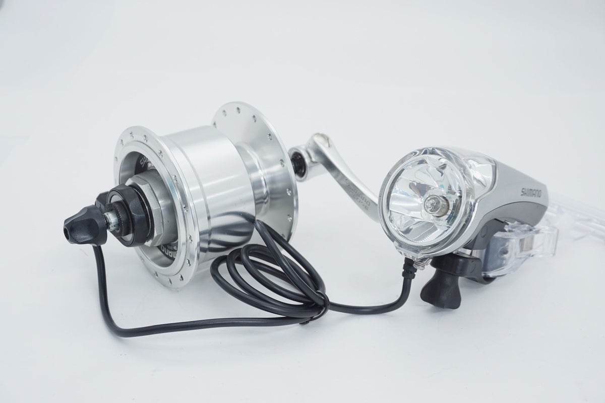 SHIMANO 「シマノ」 DH-3N70/LP-R600 ハブダイナモ ライトセット / 京都八幡店