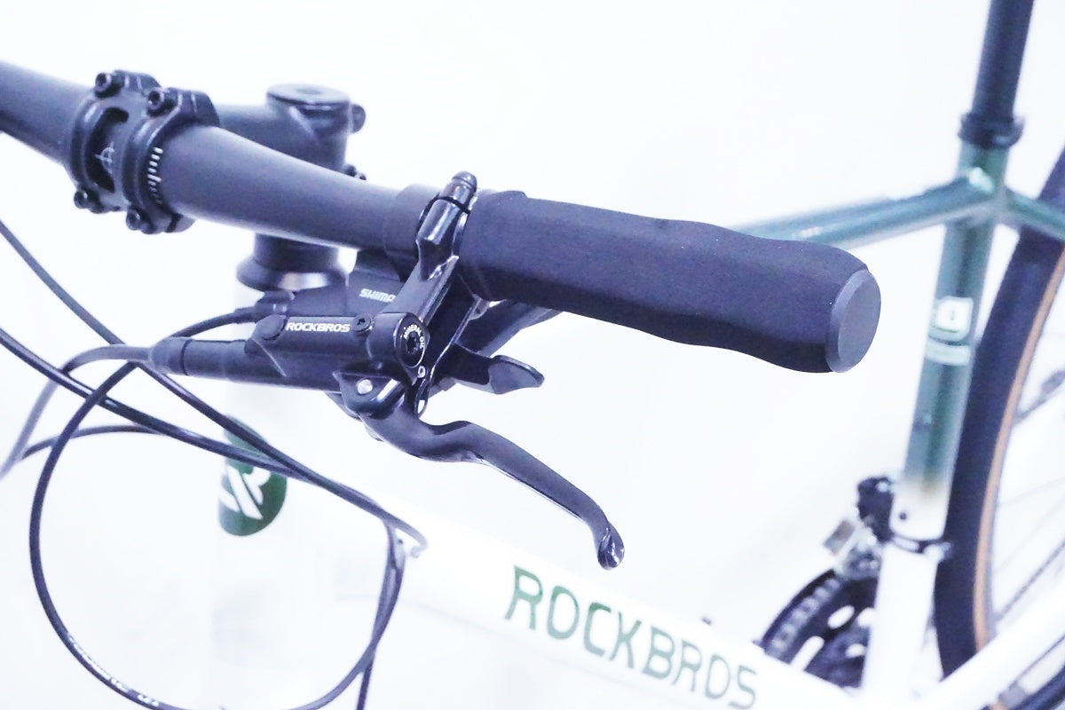 ROCKBROS「ロックブロス」 RIDA 2026年モデル クロスバイク 白緑ハーフ/ 京都西院店