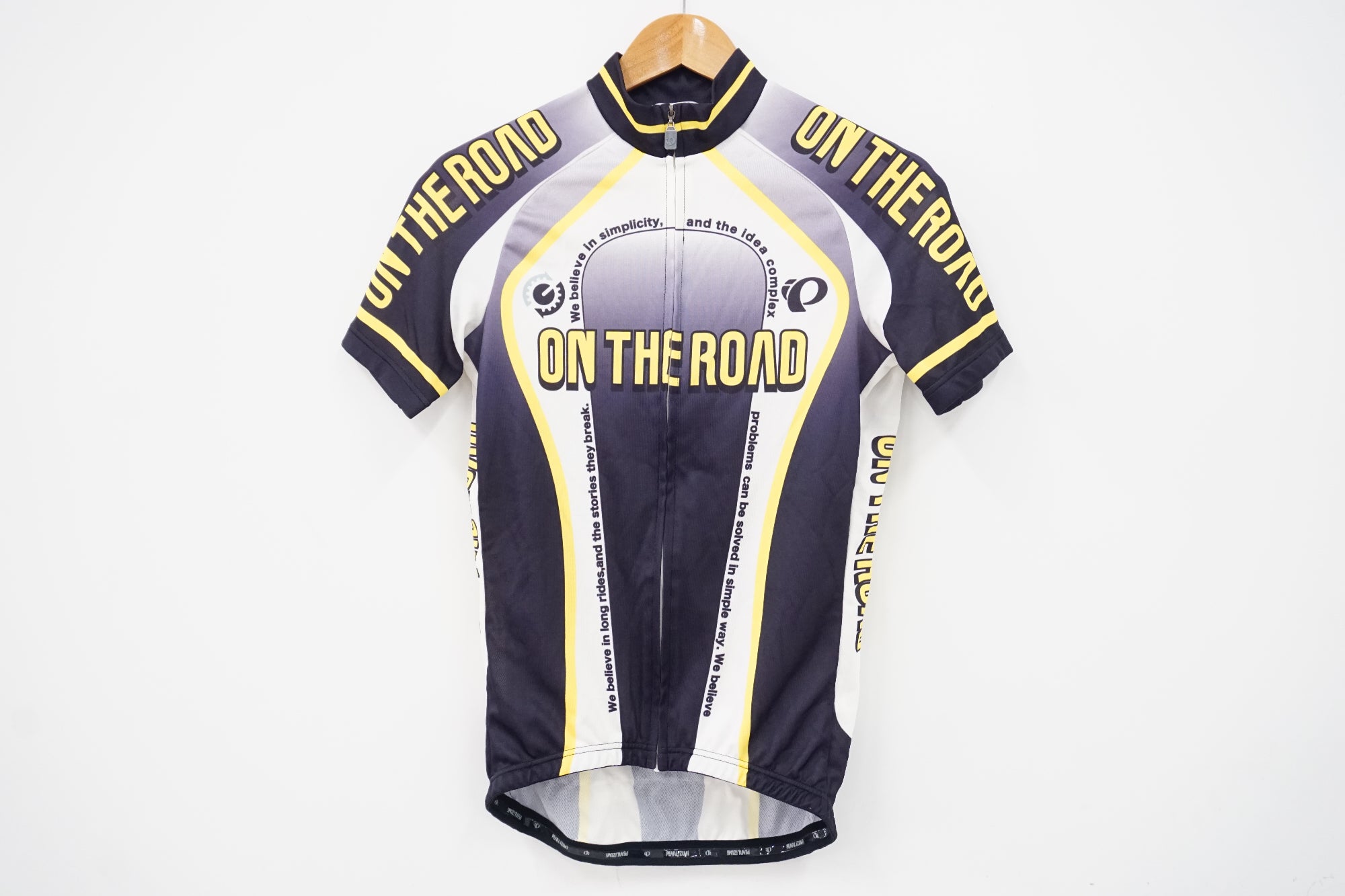 PEARL IZUMI サイクルジャージ 半袖 ブラック イエロー　エアロ PEARL IZUMI 「パールイズミ」 Mサイズ 半袖 サイクルジャージ / 浜松