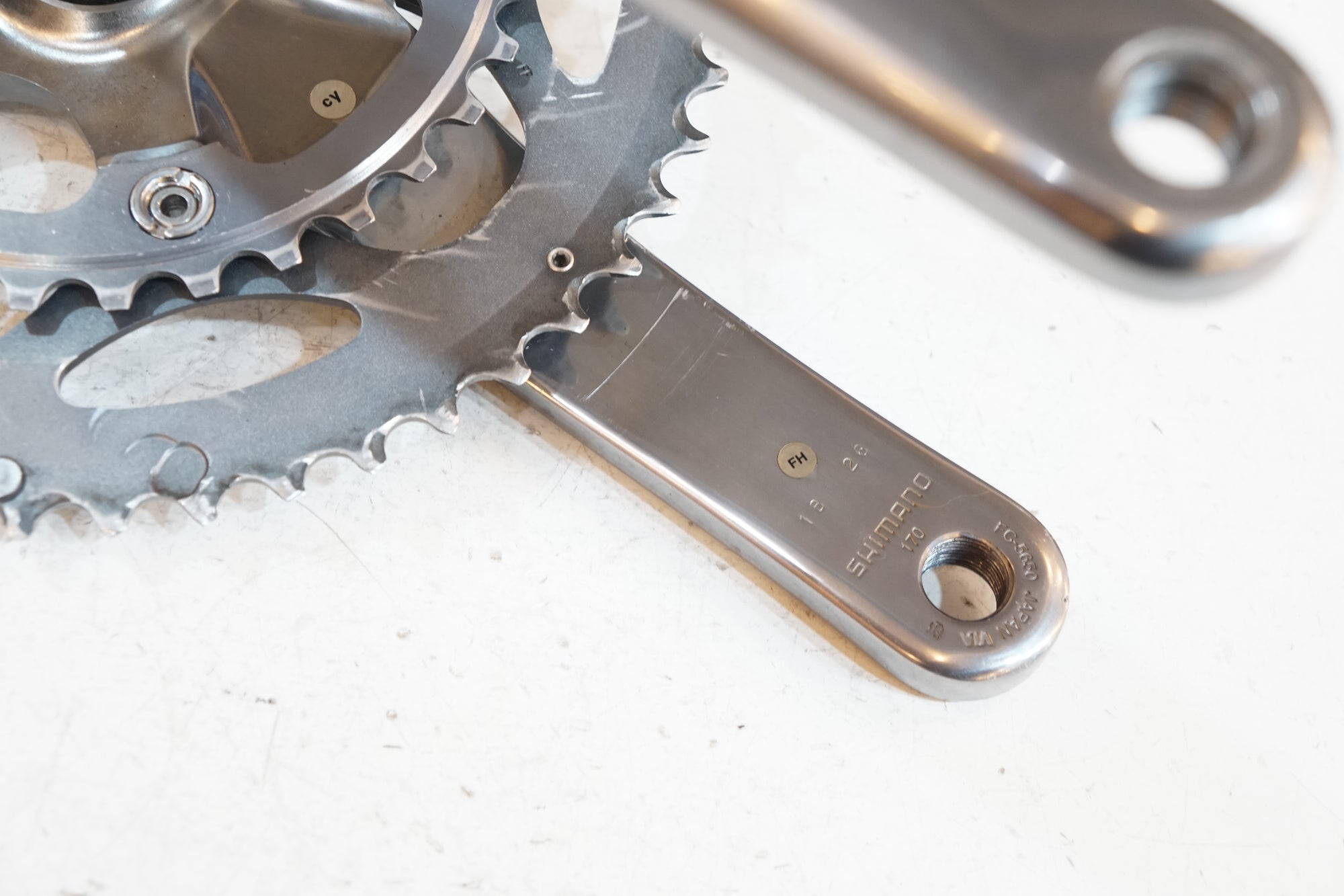 SHIMANO 「シマノ」 105 FC-5650 50-34T 170mm クランク / バイチャリ浦和ベース