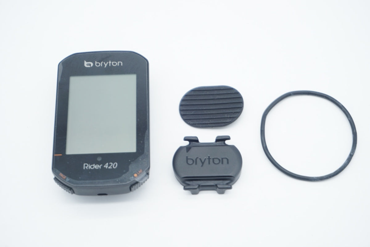 ブライトン Bryton Rider 420 サイクルコンピューター Bryton Rider420」実機レビュー！機能や使い勝手は？ | CYCLE HACK