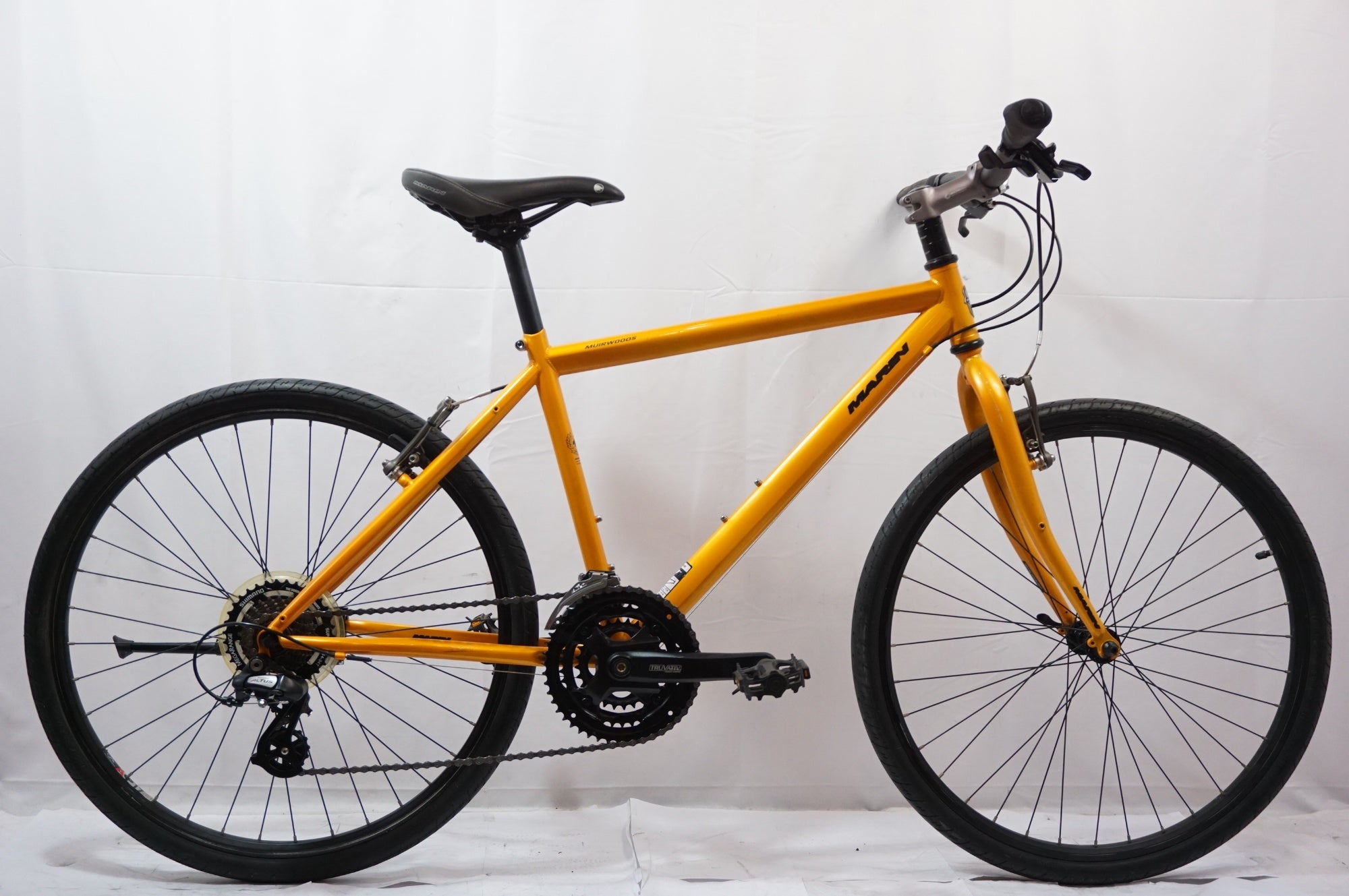 MARIN クロスバイク イエロー 宮城県直接引取り限定 MARIN 「マリン」 MUIRWOODS 2011年頃モデル クロスバイク / 世田谷店