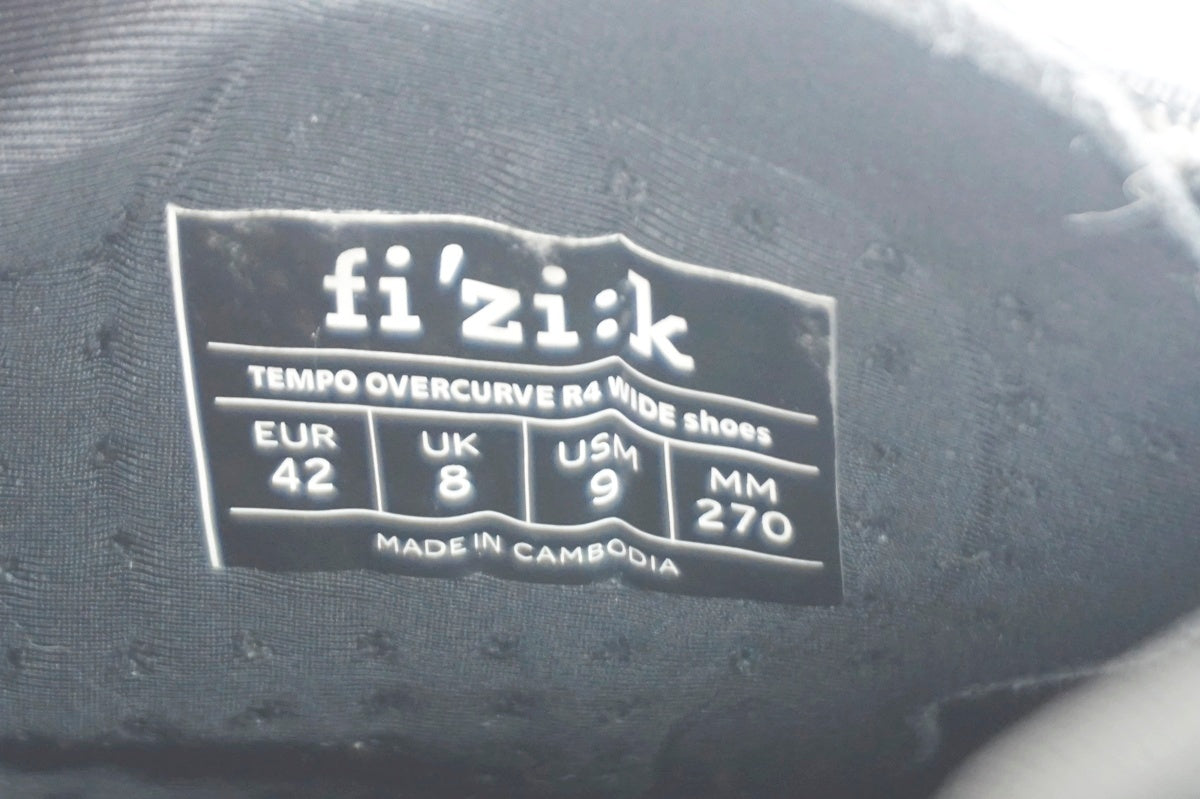 FIZIK 「フィジーク」 TEMPO R4 27.0cm シューズ / 大阪門真店