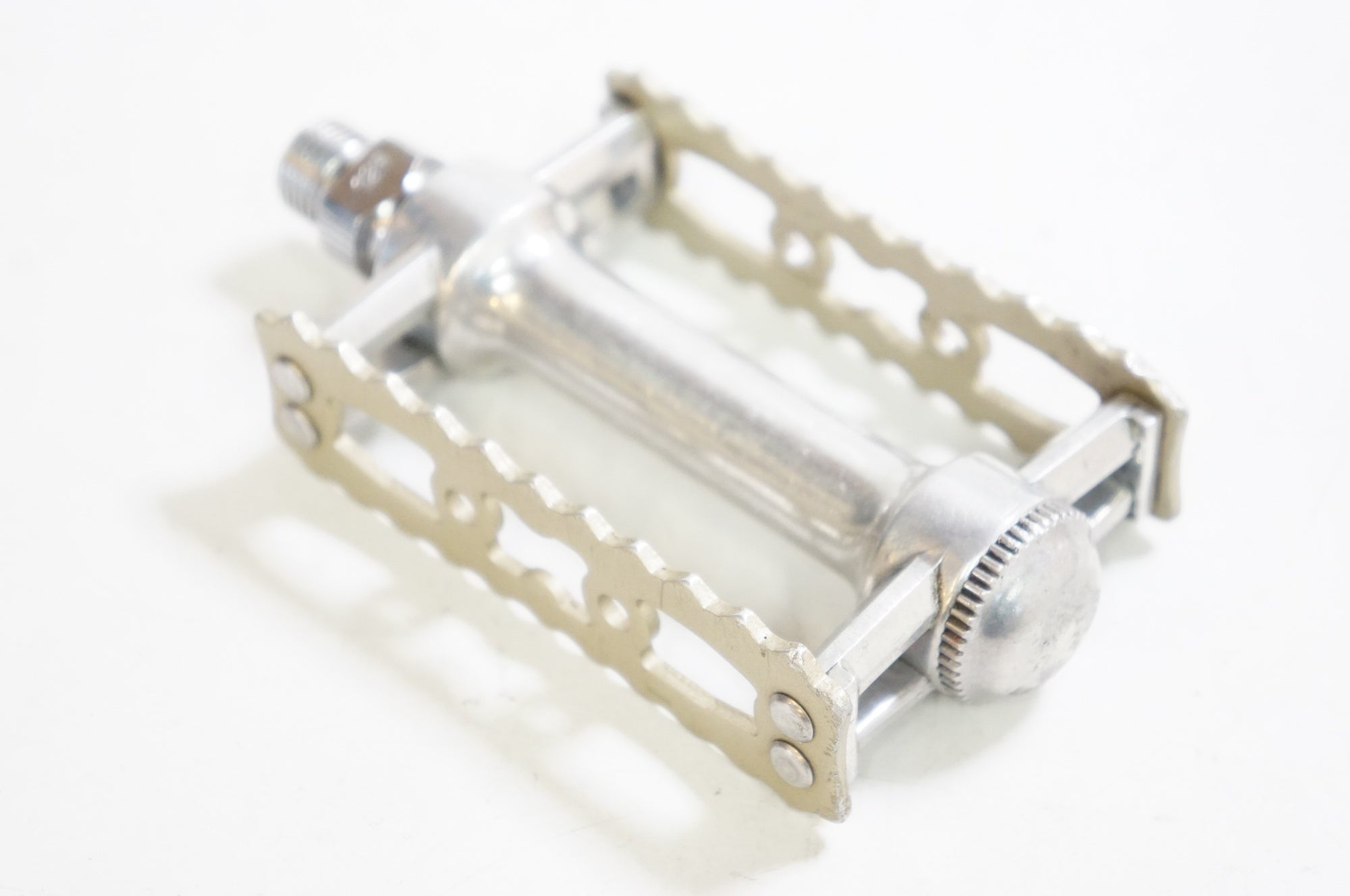 MKS 「ミカシマ」 プライムシルバンツーリング トゥークリップセット ペダル / 熊谷本店