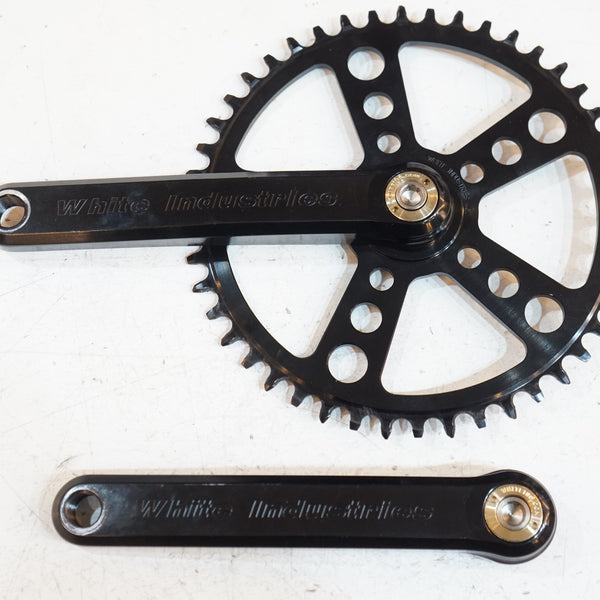 シングルスピード自転車 ブラック⚠️ フレーム、クランクくの販売です。 クランク（シングル） - シングルスピード用 - コンポーネント