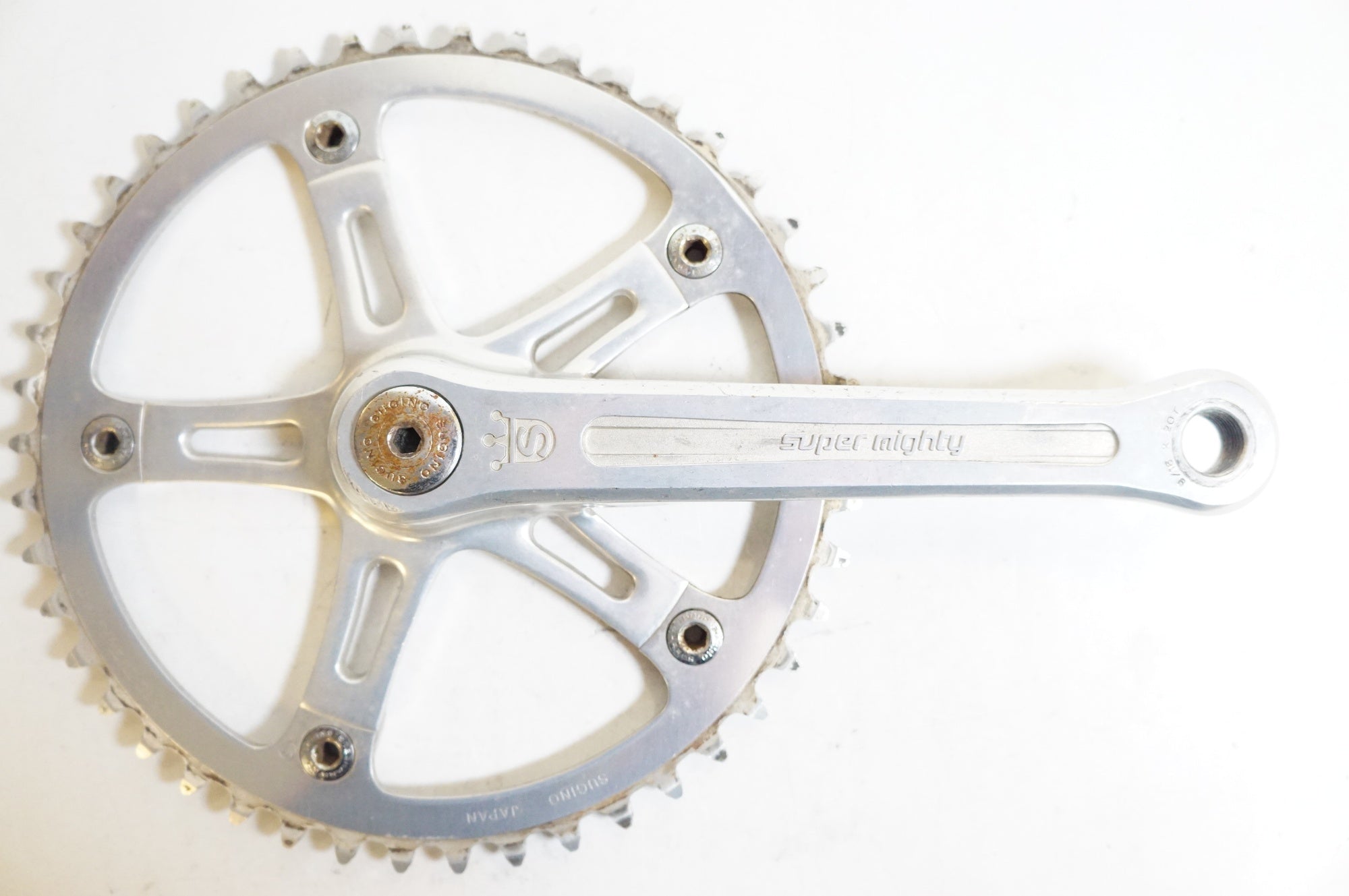 SUGINO 「スギノ」 SUPER MIGHTY 165mm 46T クランク / 熊谷本店